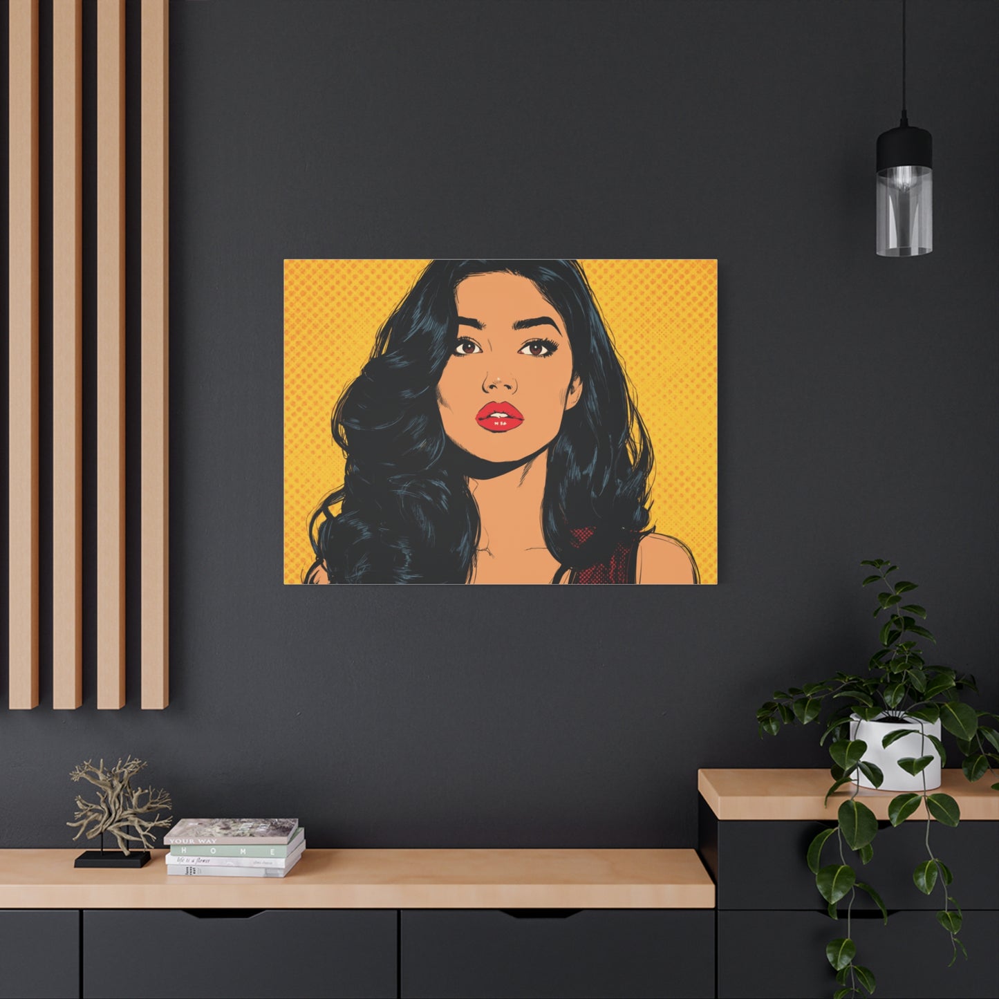 Canvas Print Pop Art Style