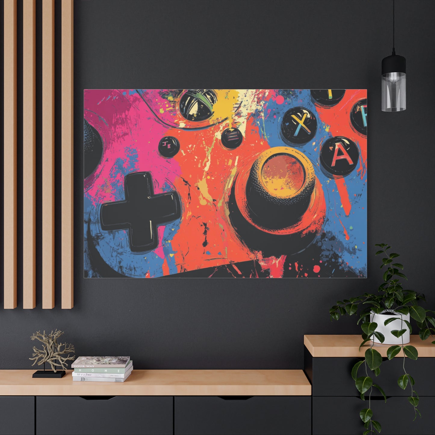 Vibrant Gaming Canvas Art