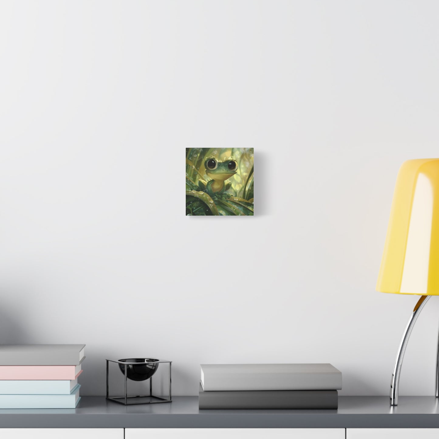 Whimsical Frog Wall Art Print, Nature Decor, Kids Room, Animal Lover Gift, Playful Home Decor, Nursery Wall Art