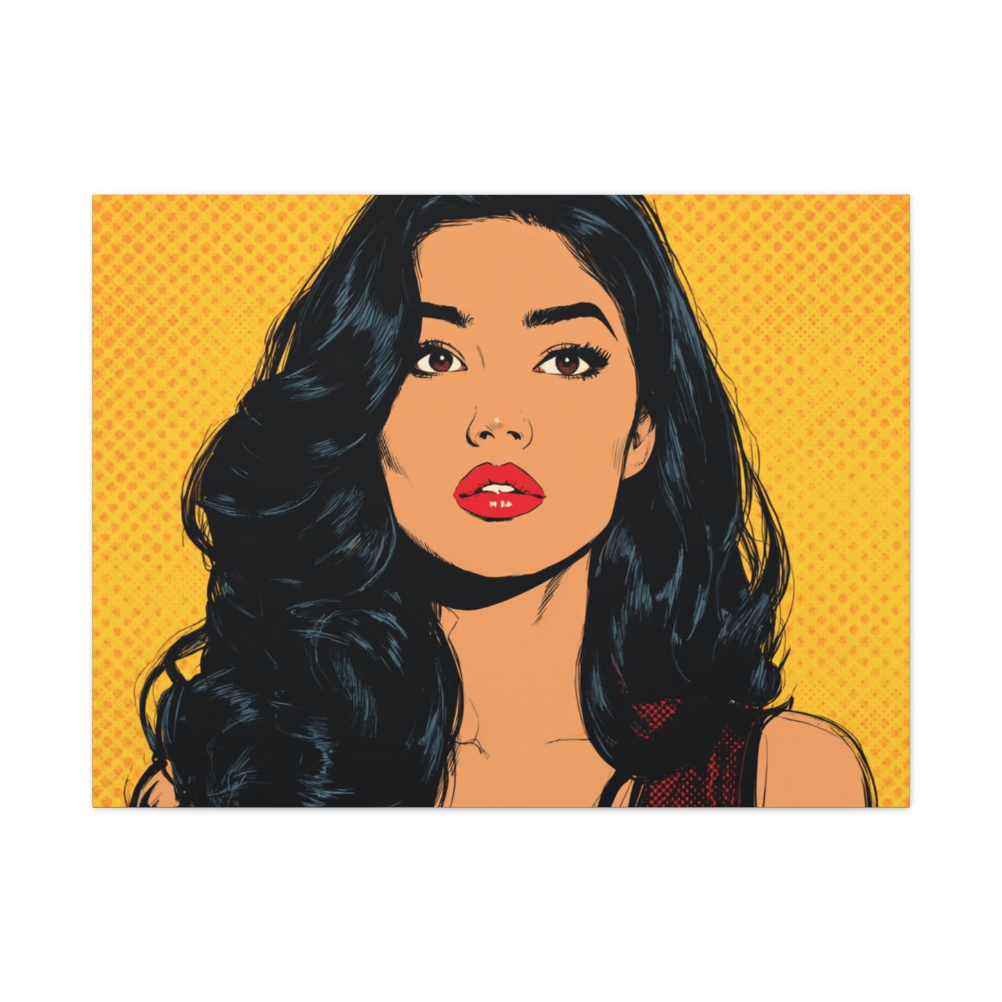 Canvas Print Pop Art Style