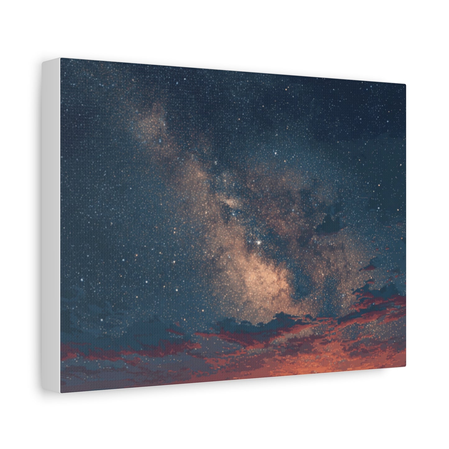 Celestial Canvas Art, Starry Night Decor, Universe Wall Art, Galaxy Home Decor, Space Lovers Gift, Inspirational Wall Decor