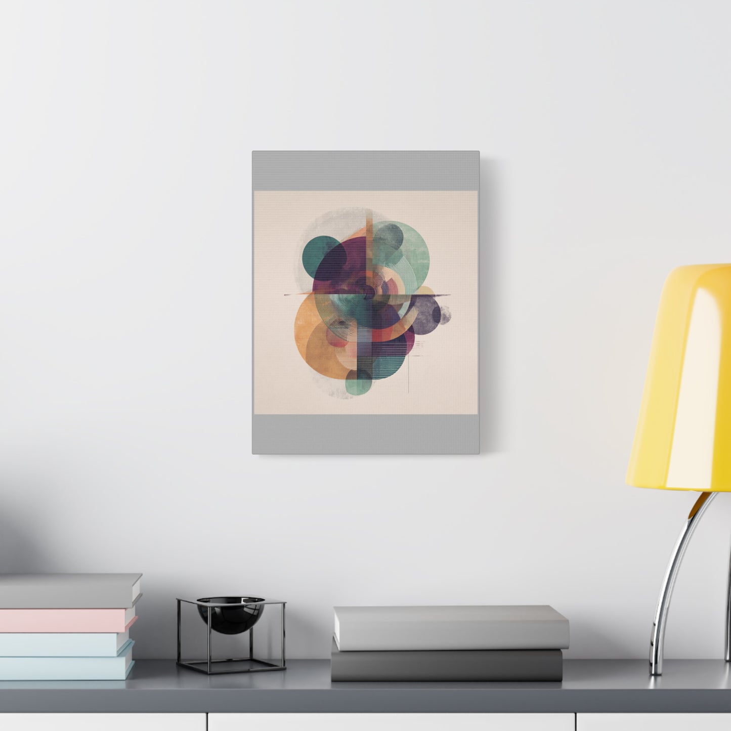 Abstract Geometric Wall Art Canvas