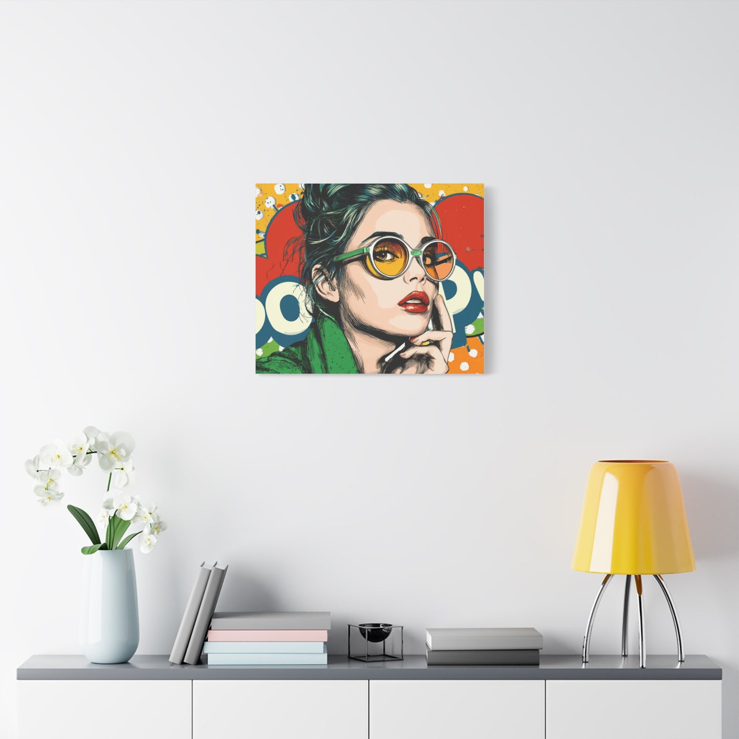 Canvas Print - Pop Art Style, Colorful