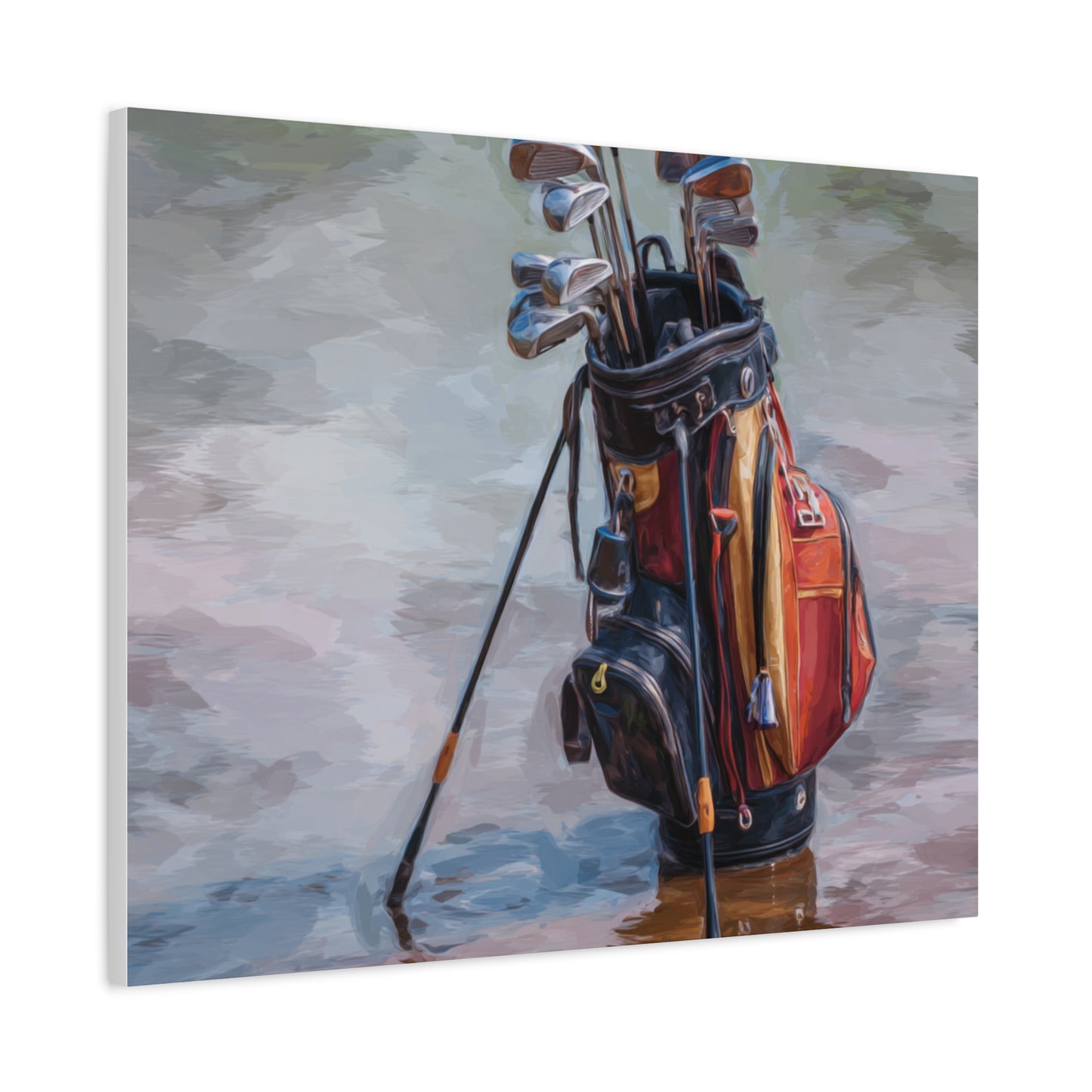 Golf Bag Canvas Art