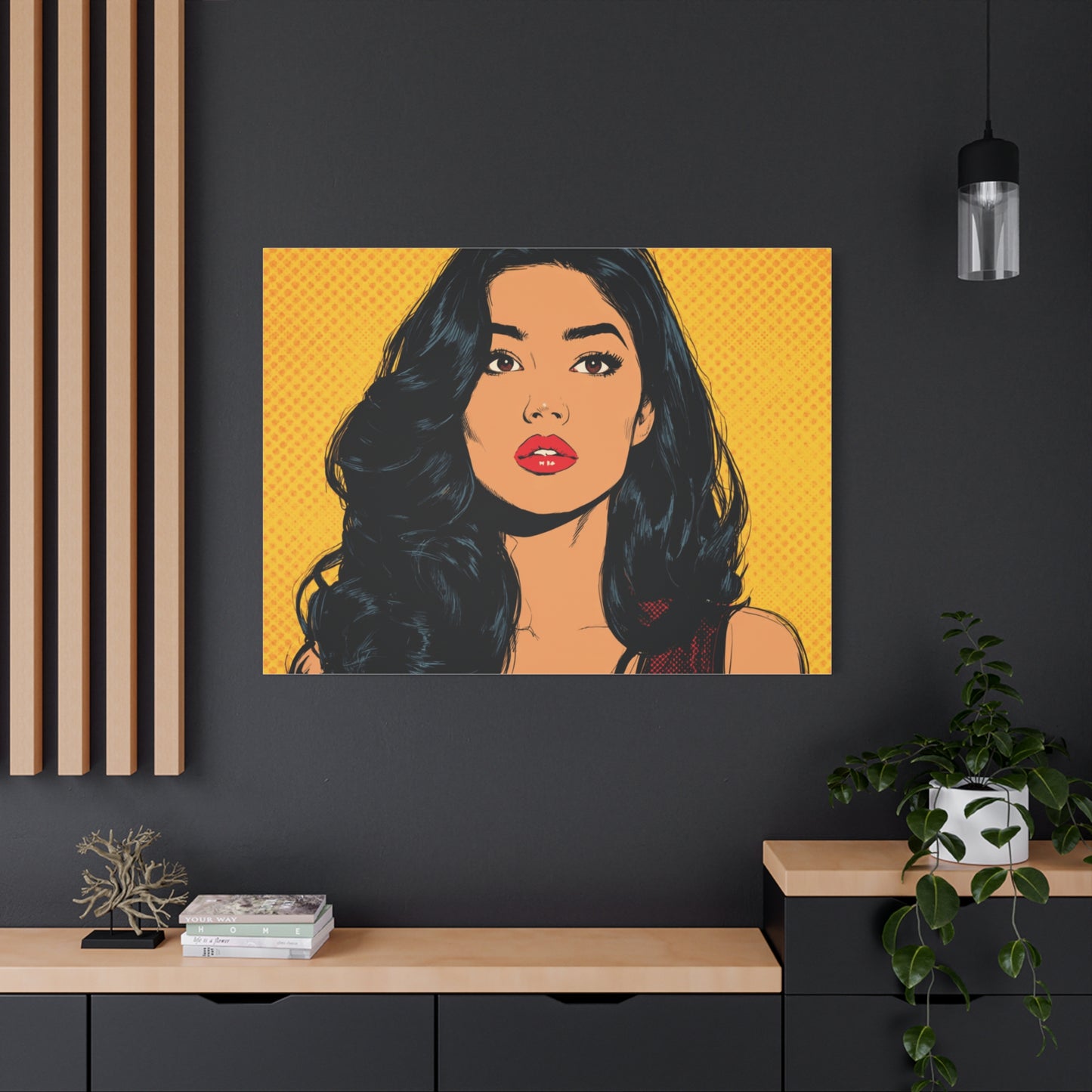 Canvas Print Pop Art Style