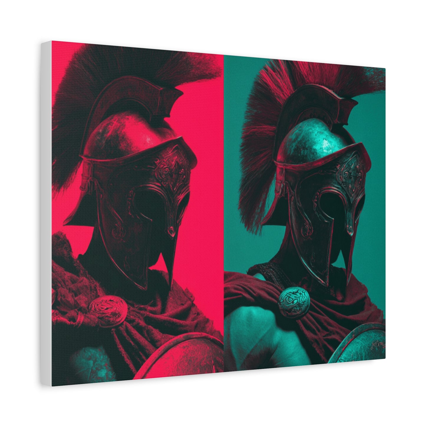 Spartan Warrior Canvas Wall Art