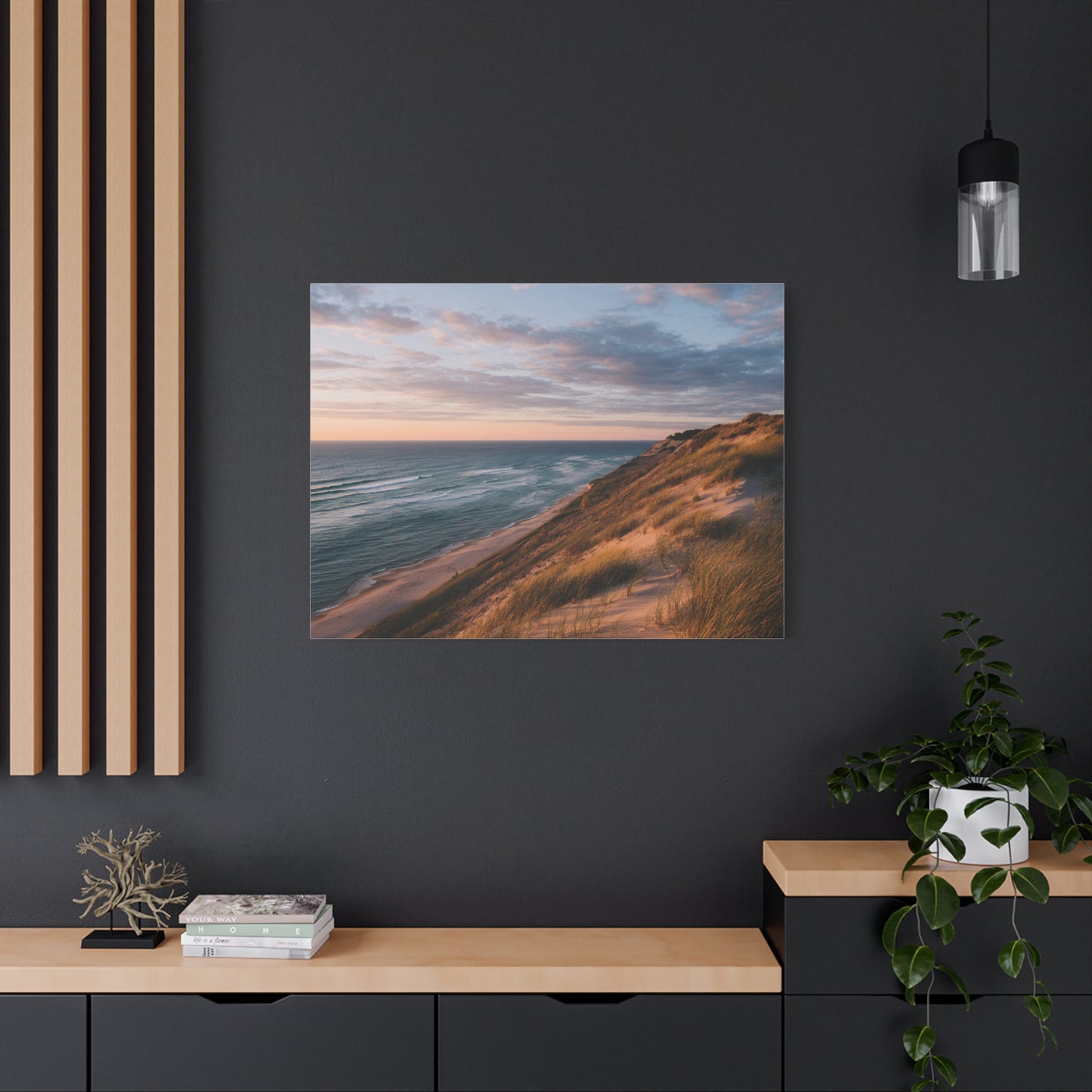 Coastal Serenity Matte Canvas Wall Art