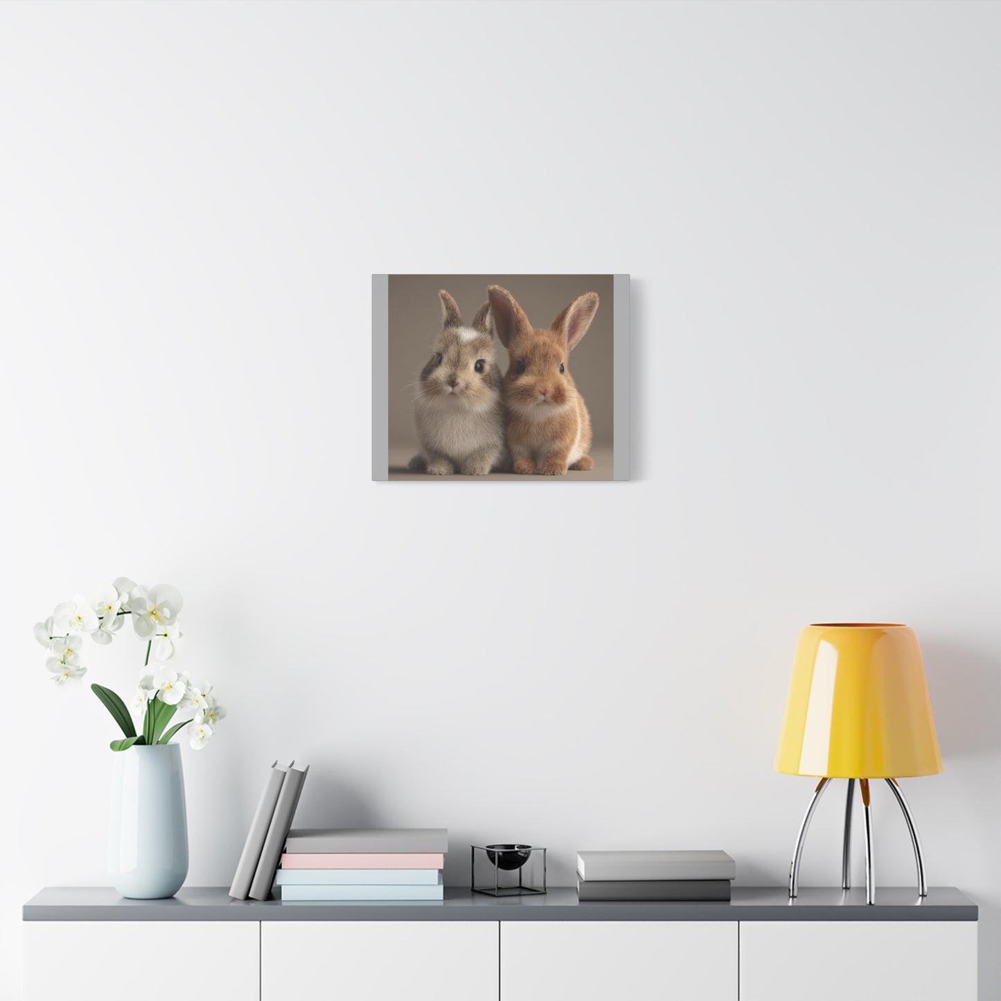 Canvas Print Baby Bunnies