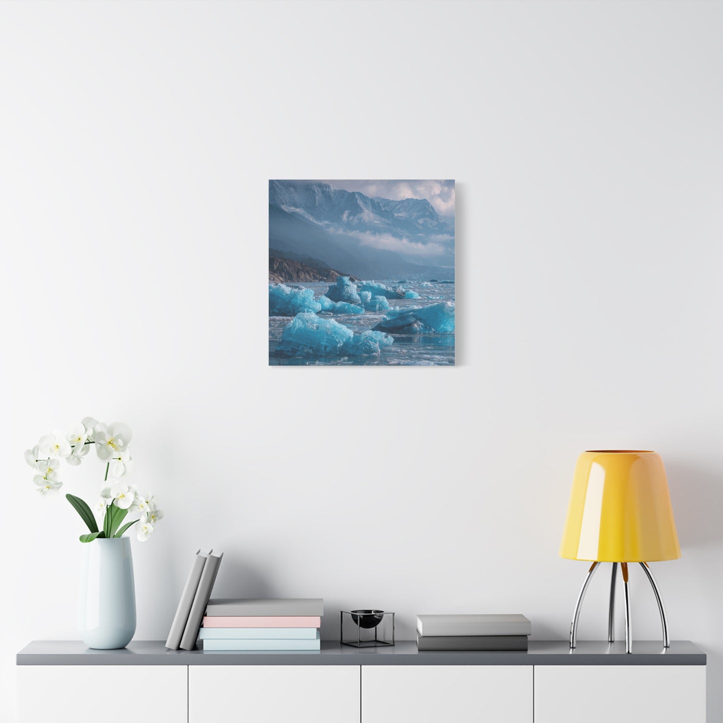 Stretched Canvas Art, Tranquil Landscape Wall Decor, Ideal for Home or Office, Art Print Gift, Nature Lover's Art