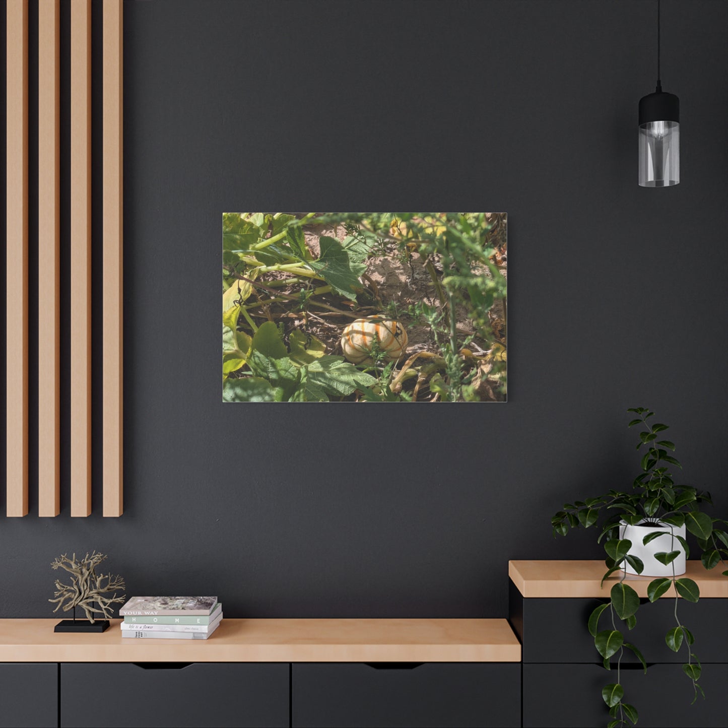 Harvest Pumpkin Canvas Art Wall Decor