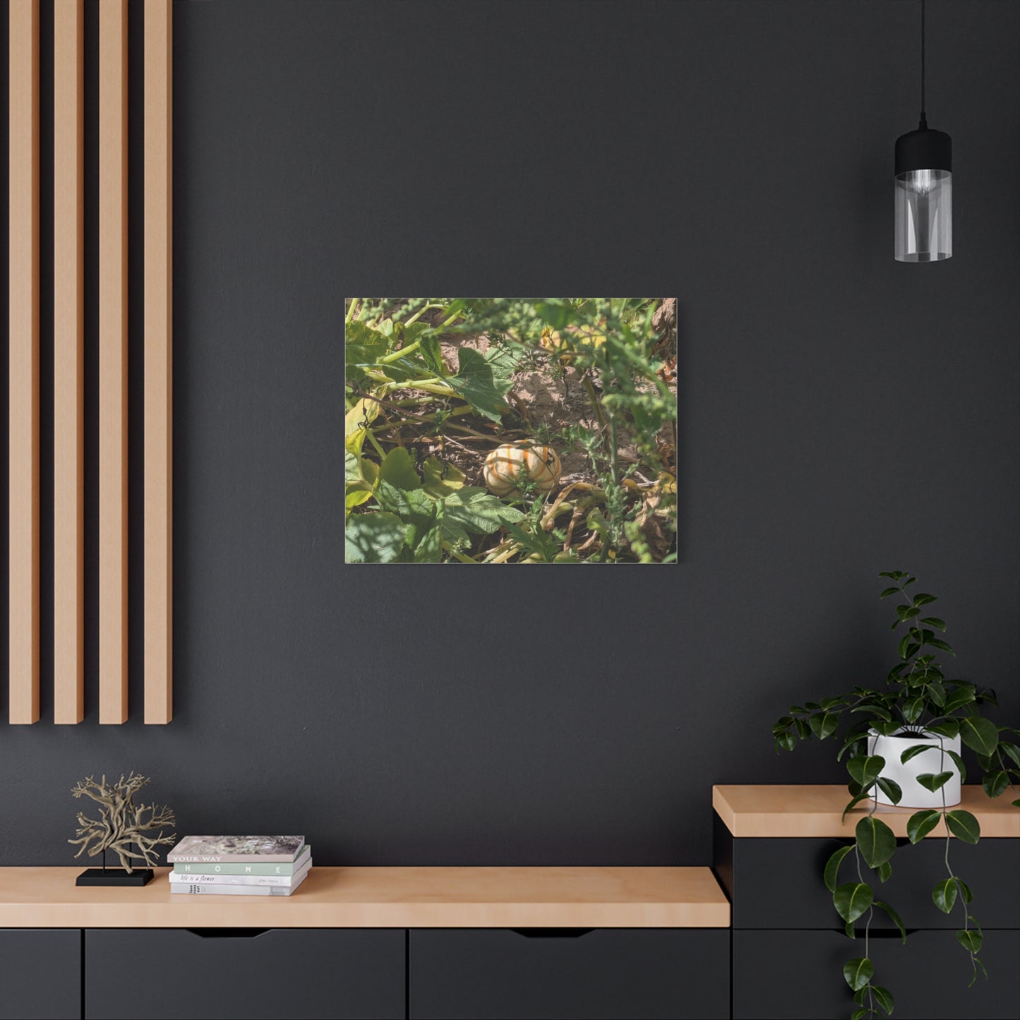 Harvest Pumpkin Canvas Art Wall Decor