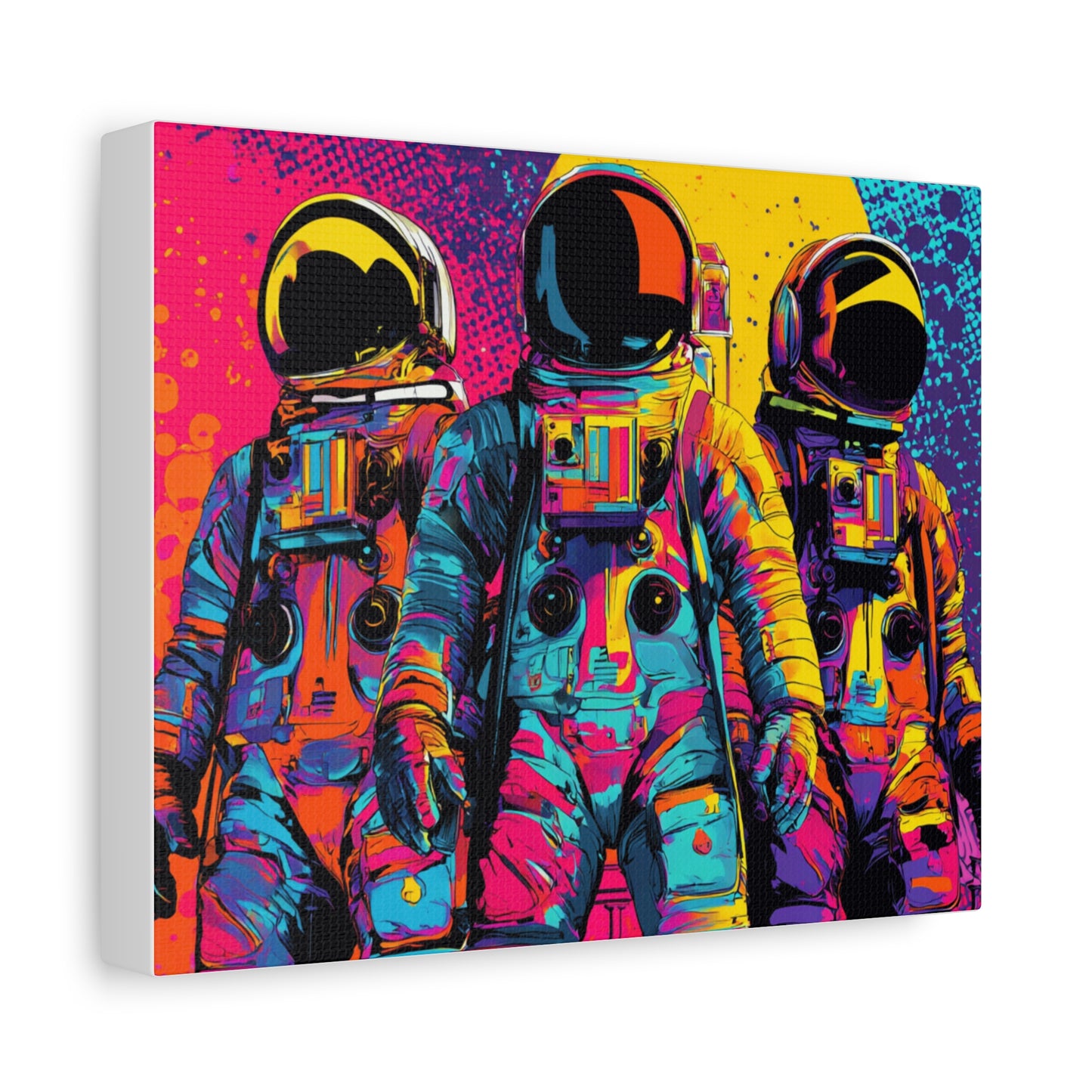 Canvas Print -  Pop Art Astronauts