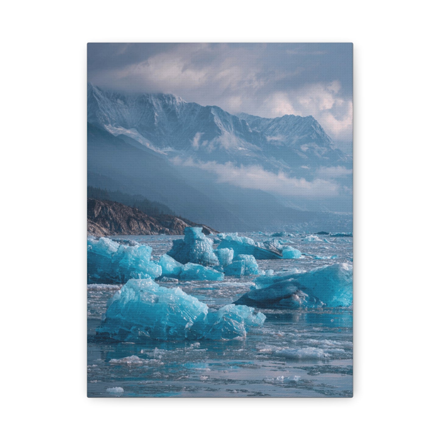 Stretched Canvas Art, Tranquil Landscape Wall Decor, Ideal for Home or Office, Art Print Gift, Nature Lover's Art