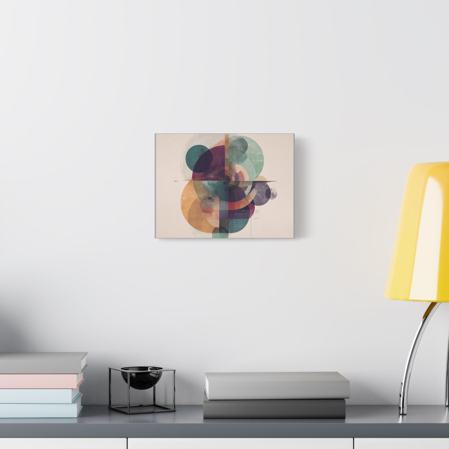 Abstract Geometric Wall Art Canvas
