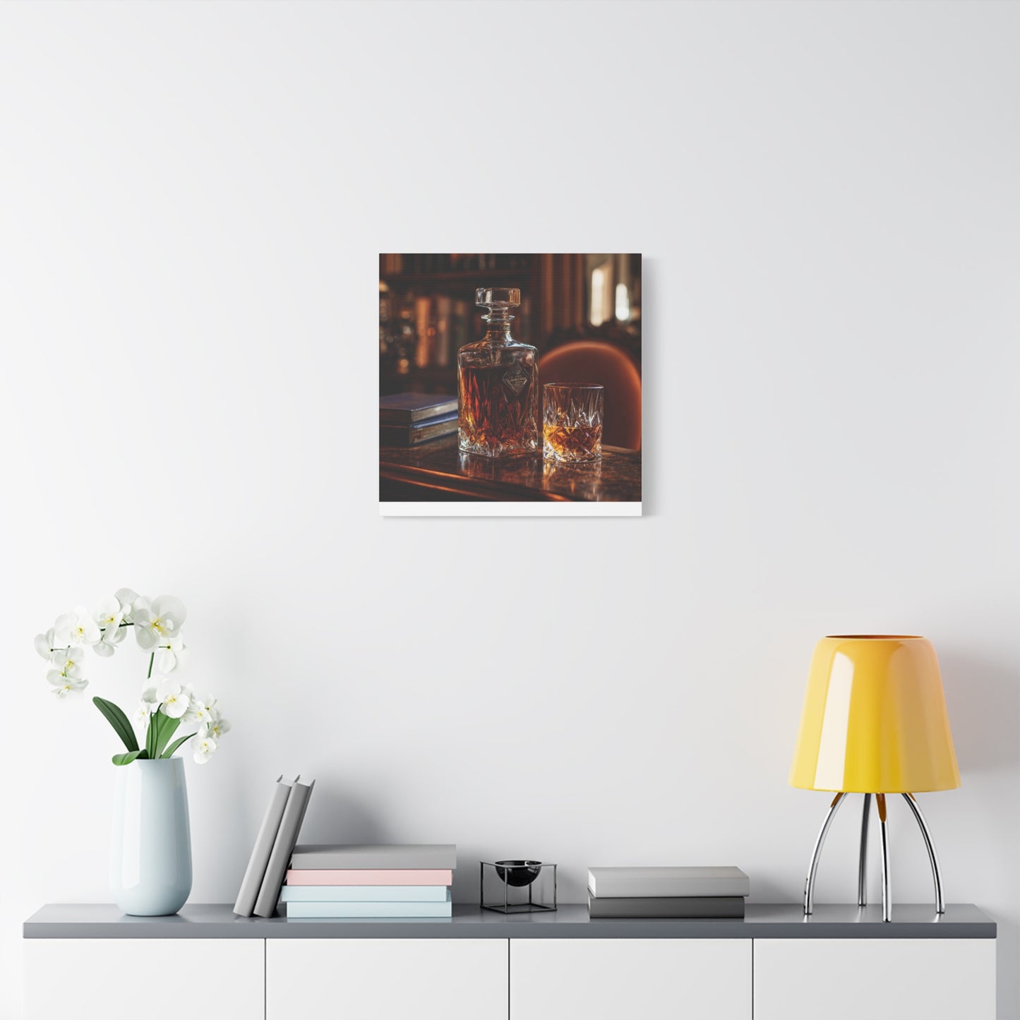 Elegant Whiskey Art Canvas