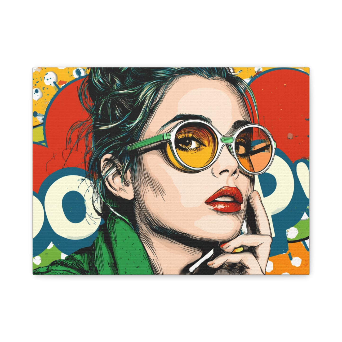 Canvas Print - Pop Art Style, Colorful