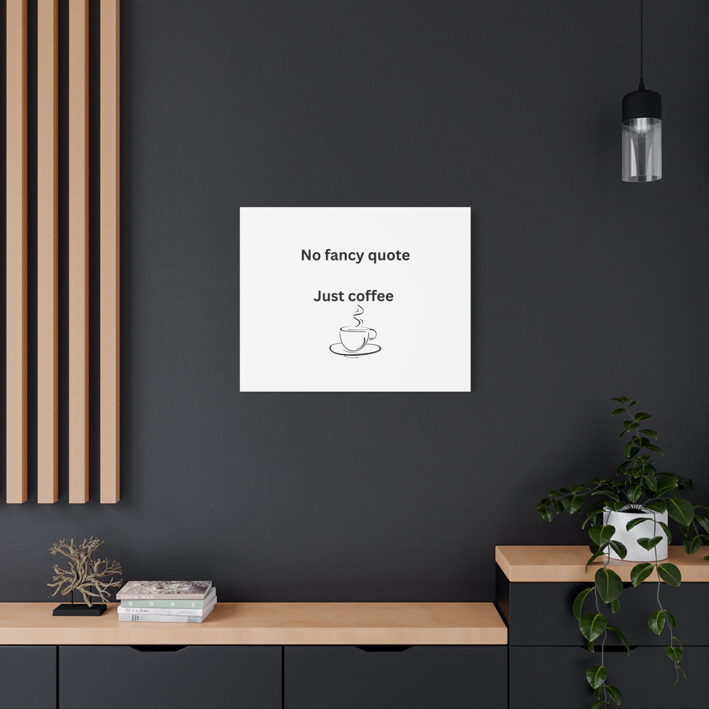 Canvas Wall Art, Coffee Lovers Decor