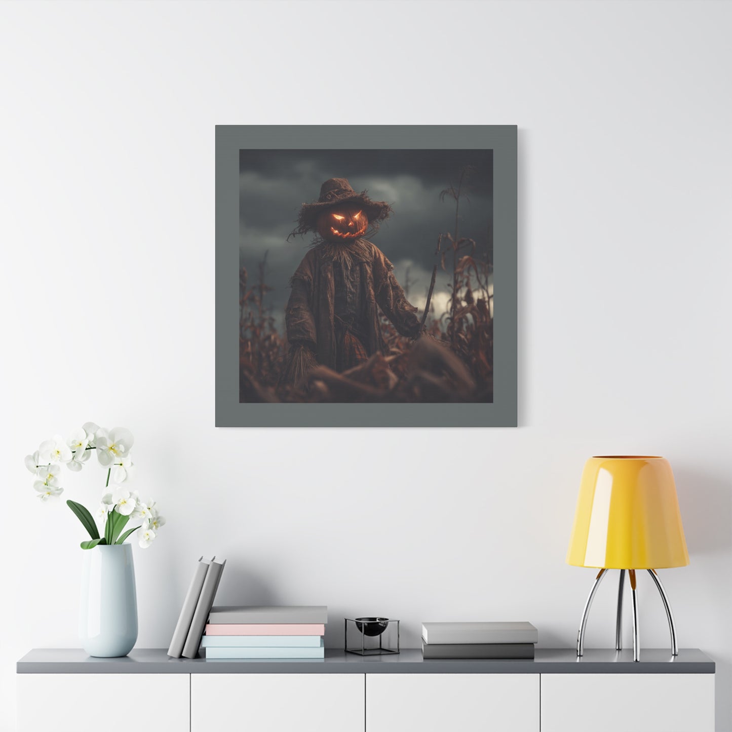 Canvas Print - Halloween Scarecrow