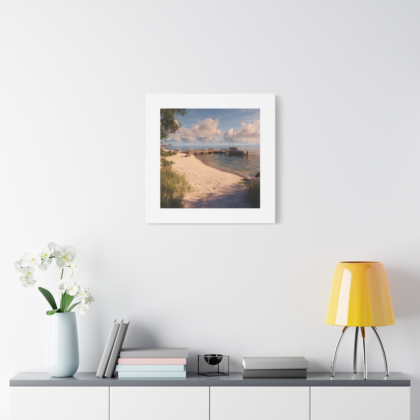 Canvas Print - Beautiful Beach Scene