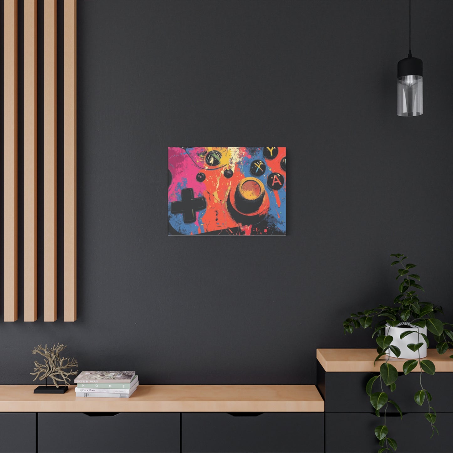 Bold Gaming Canvas Wall Art