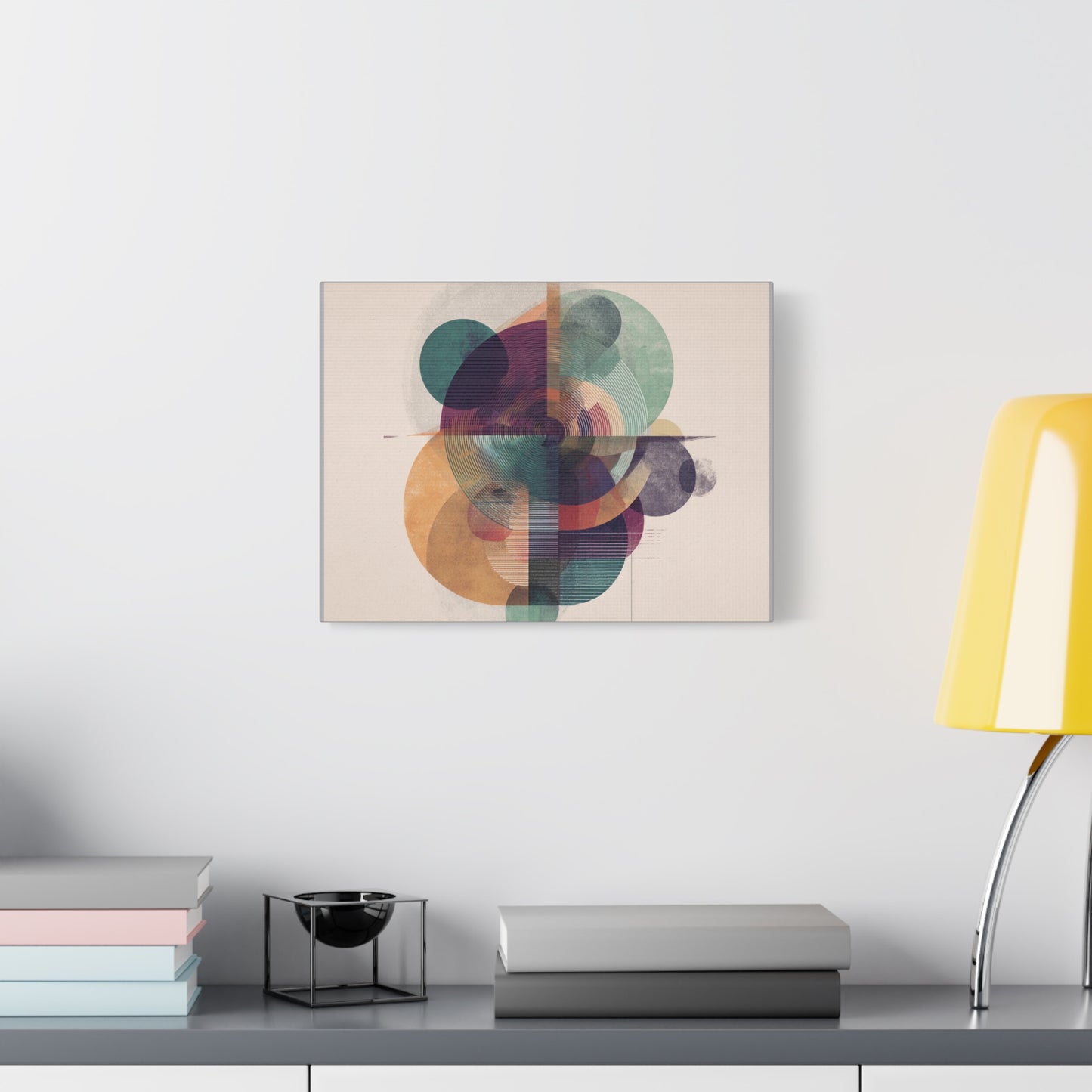 Abstract Geometric Wall Art Canvas