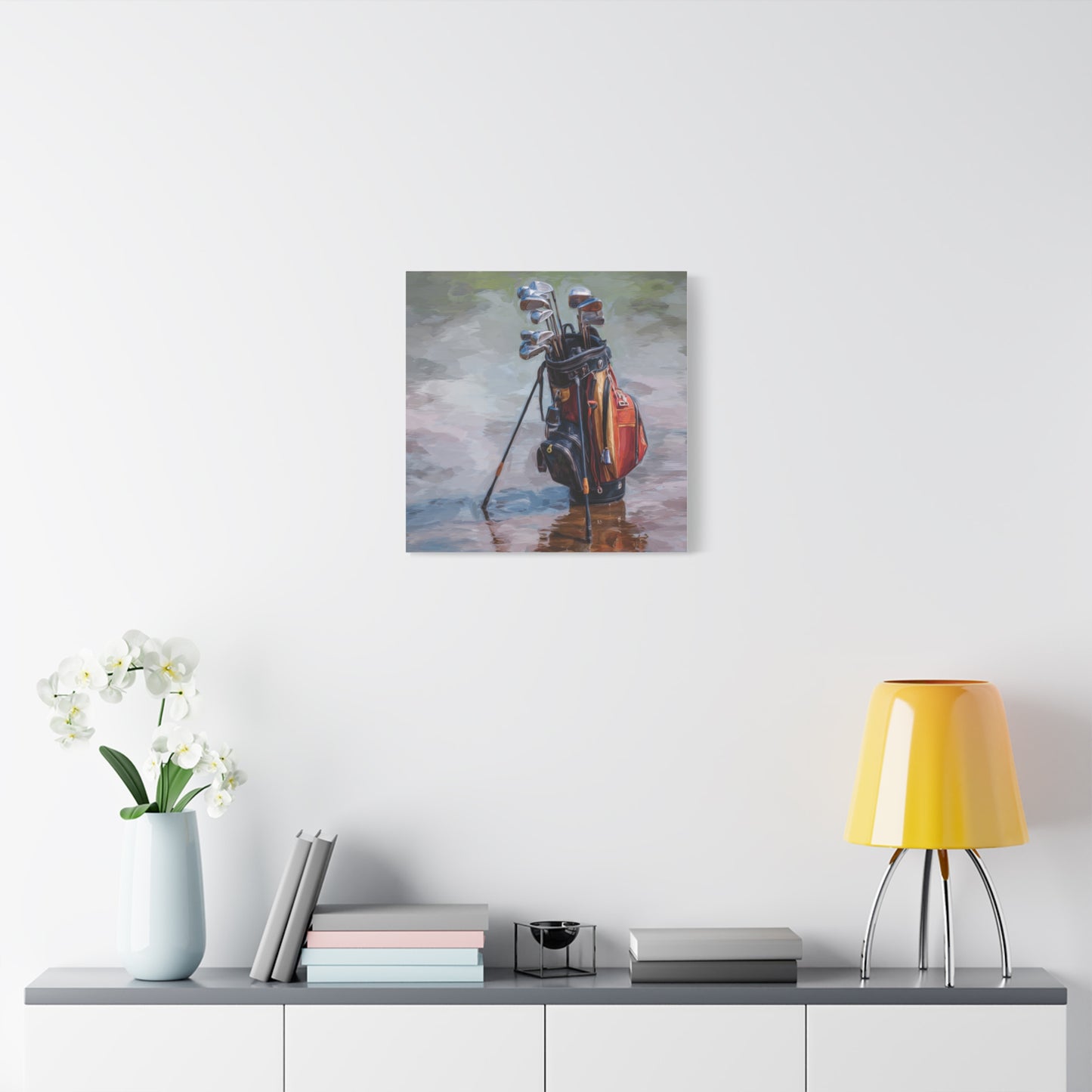 Golf Bag Canvas Art