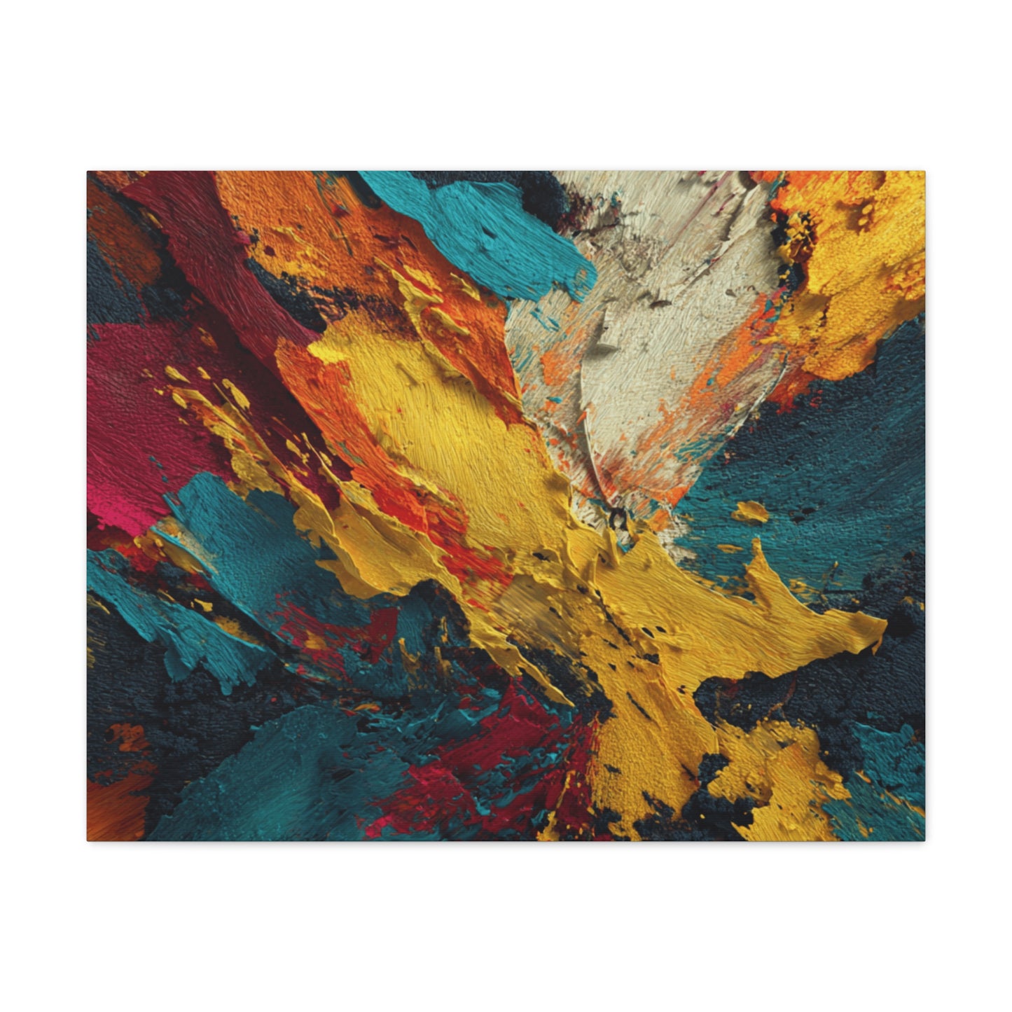 Colorful Abstract Canvas Wall Art