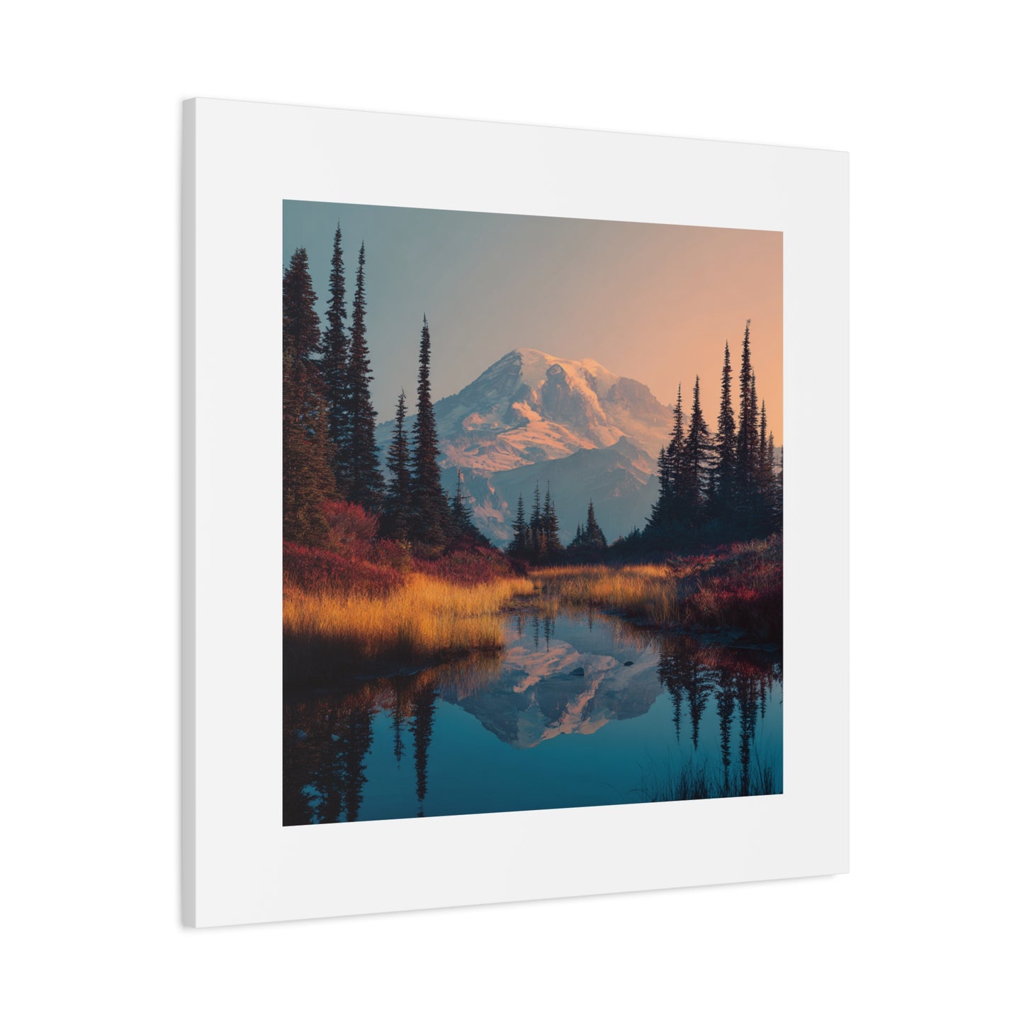 Scenic Mountain Canvas Wall Art, Landscape Decor, Nature Print, Home Decor, Gift for Nature Lovers, Outdoor Wall Art