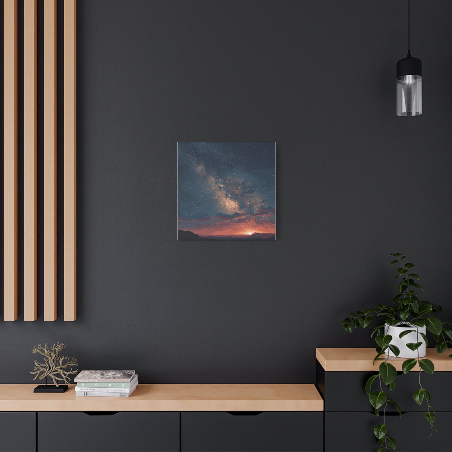 Celestial Canvas Art, Starry Night Decor, Universe Wall Art, Galaxy Home Decor, Space Lovers Gift, Inspirational Wall Decor