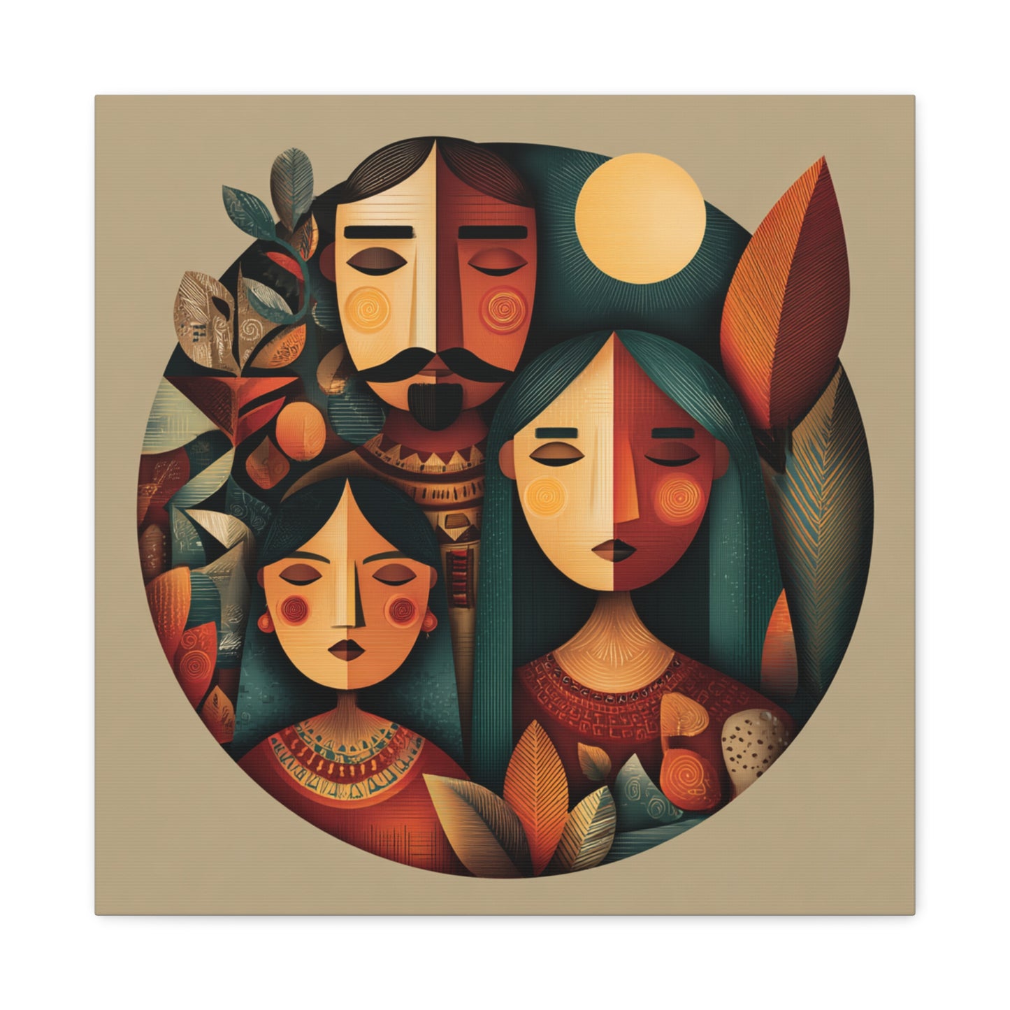 Canvas Print - Hispanic Heritage Inspired Art