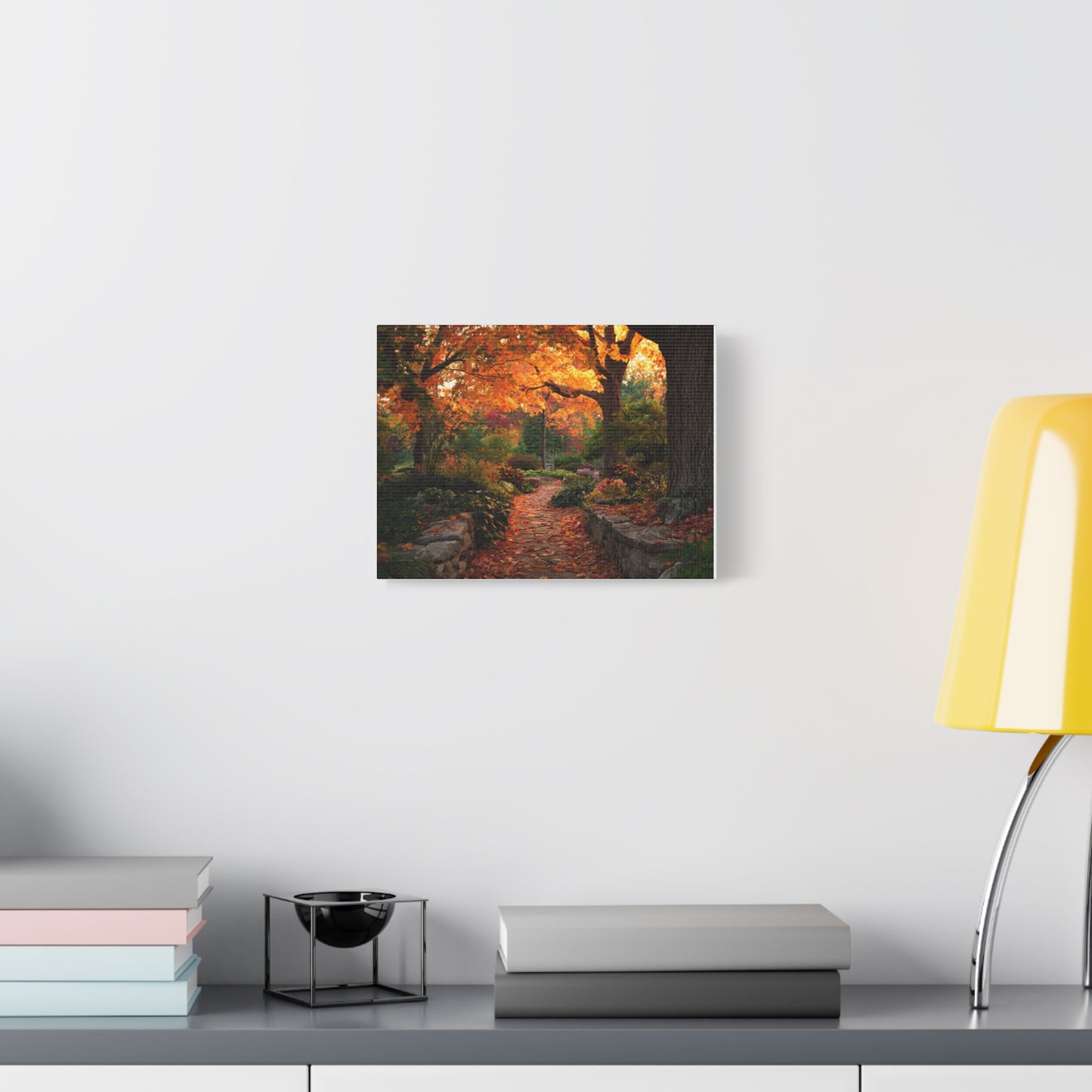 Autumn Pathway Canvas Wall Art