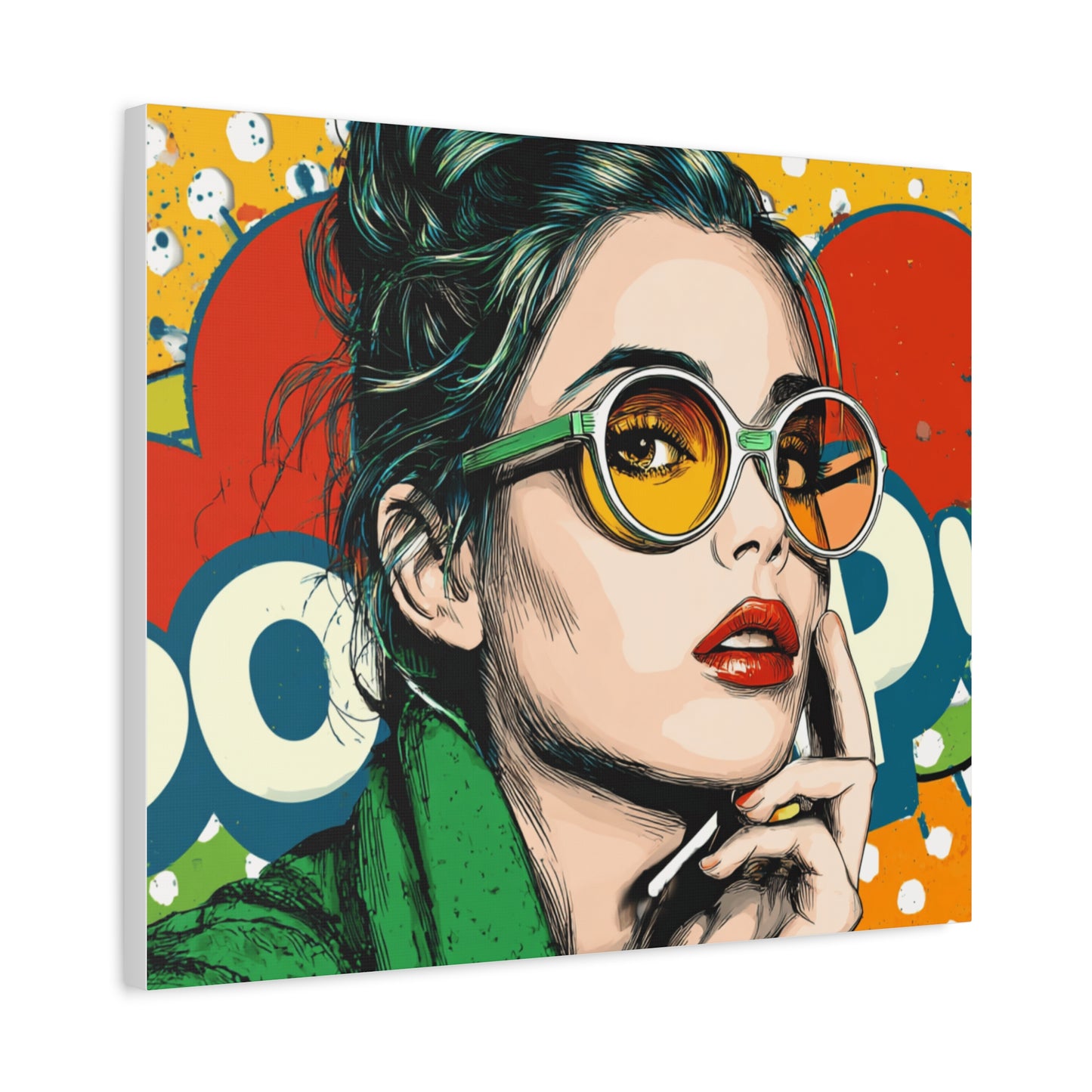 Canvas Print - Pop Art Style, Colorful