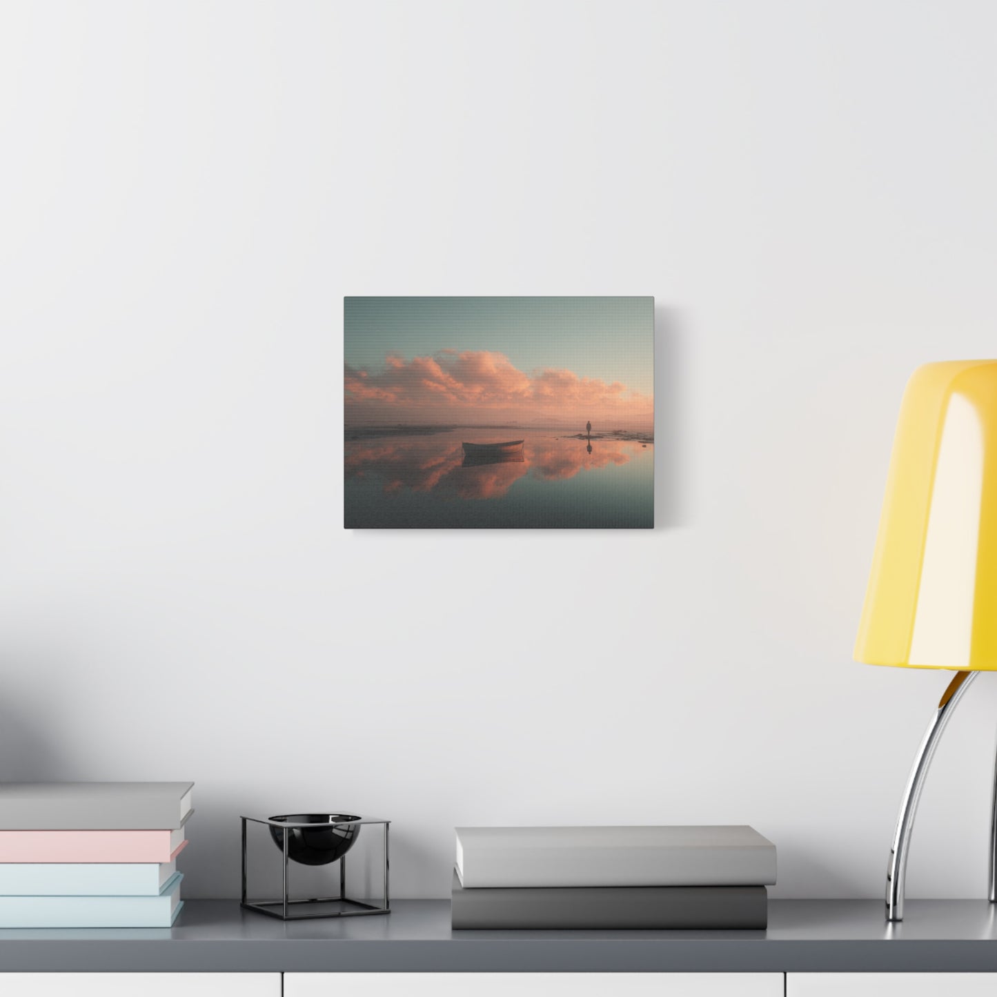 Serene Landscape Canvas Art Print, Coastal Decor, Home Bedroom Wall Art, Inspirational Wall Décor, Gift for Nature Lovers