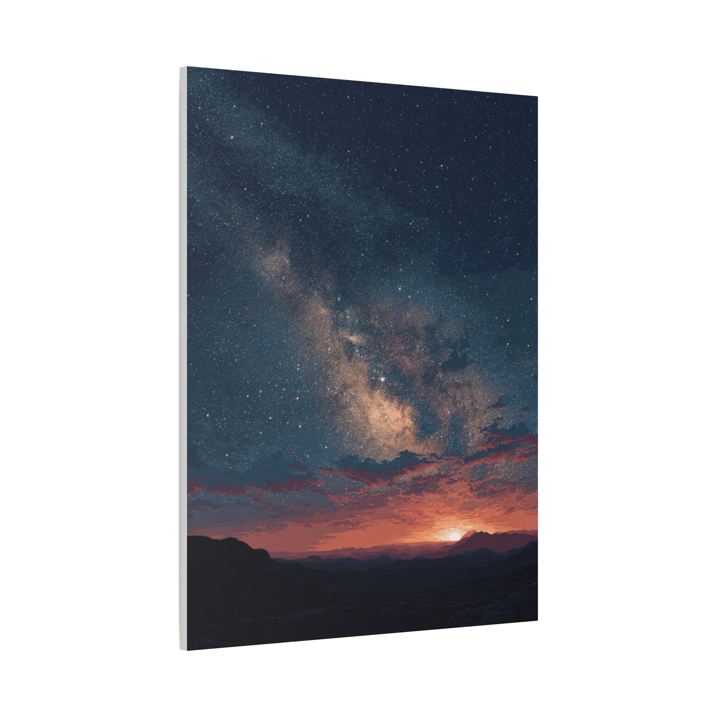 Celestial Canvas Art, Starry Night Decor, Universe Wall Art, Galaxy Home Decor, Space Lovers Gift, Inspirational Wall Decor