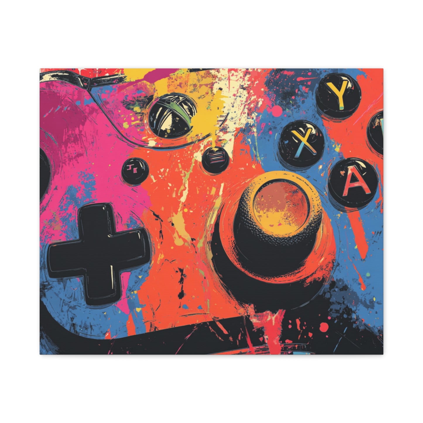 Bold Gaming Canvas Wall Art