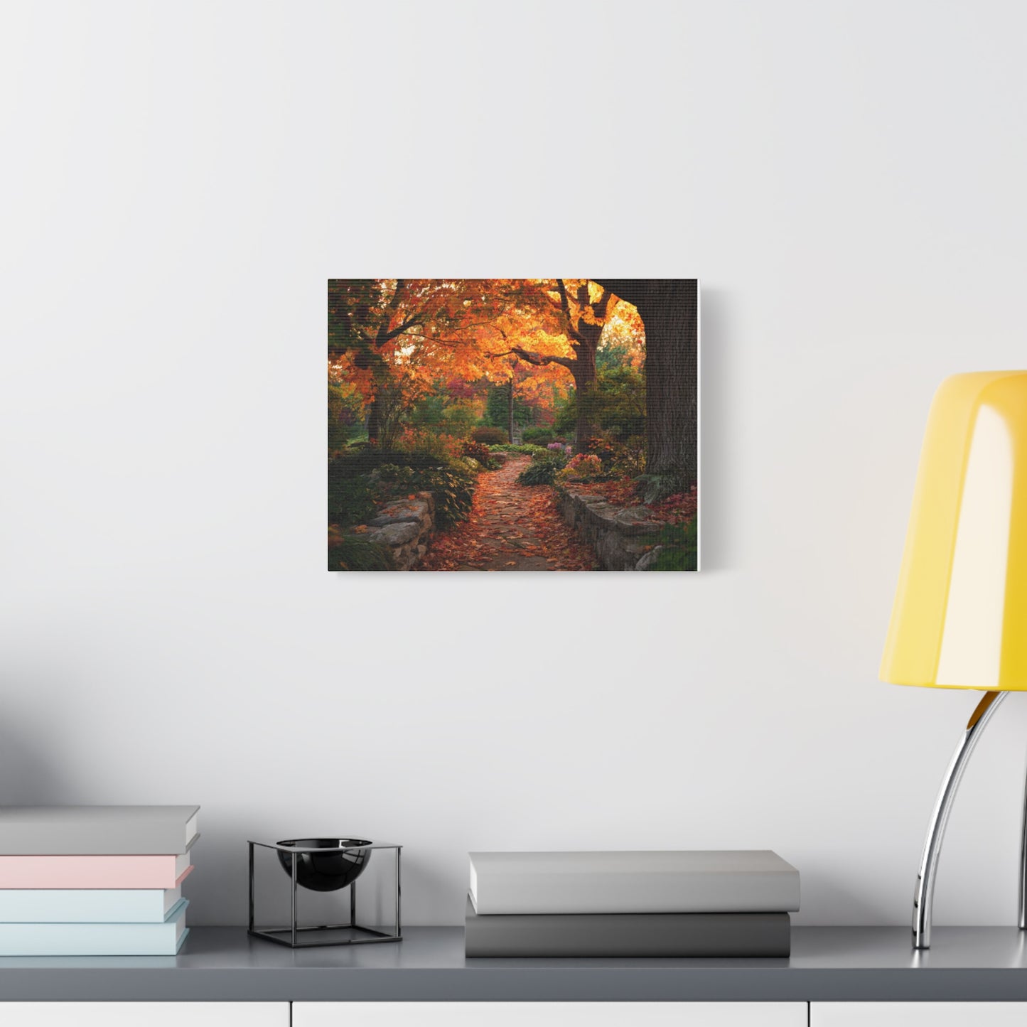 Autumn Pathway Canvas Wall Art