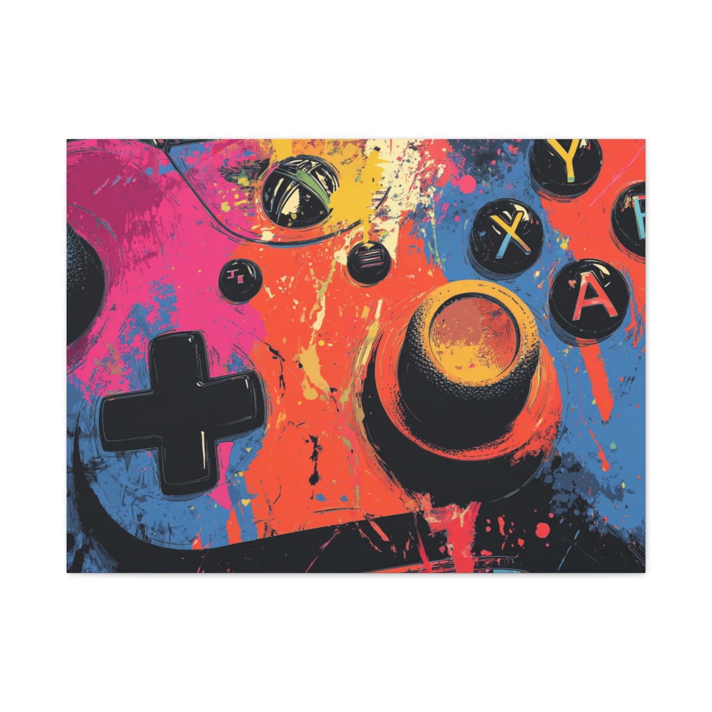 Vibrant Gaming Canvas Art