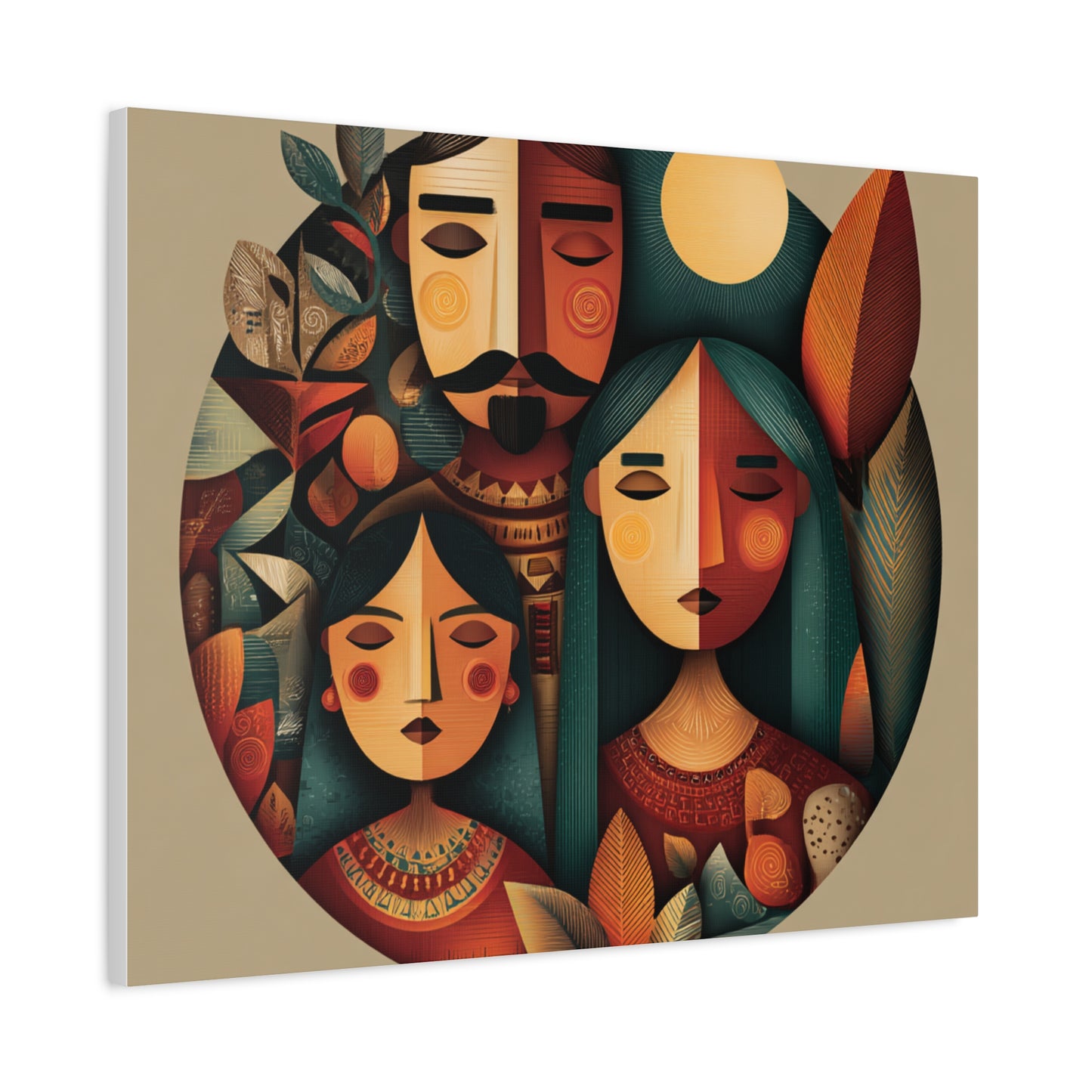 Canvas Print - Hispanic Heritage Inspired Art