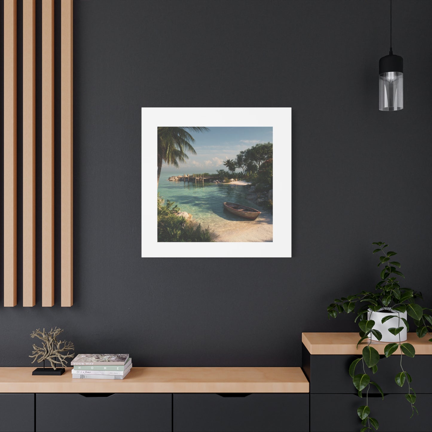 Canvas Print - Beautiful Beach View