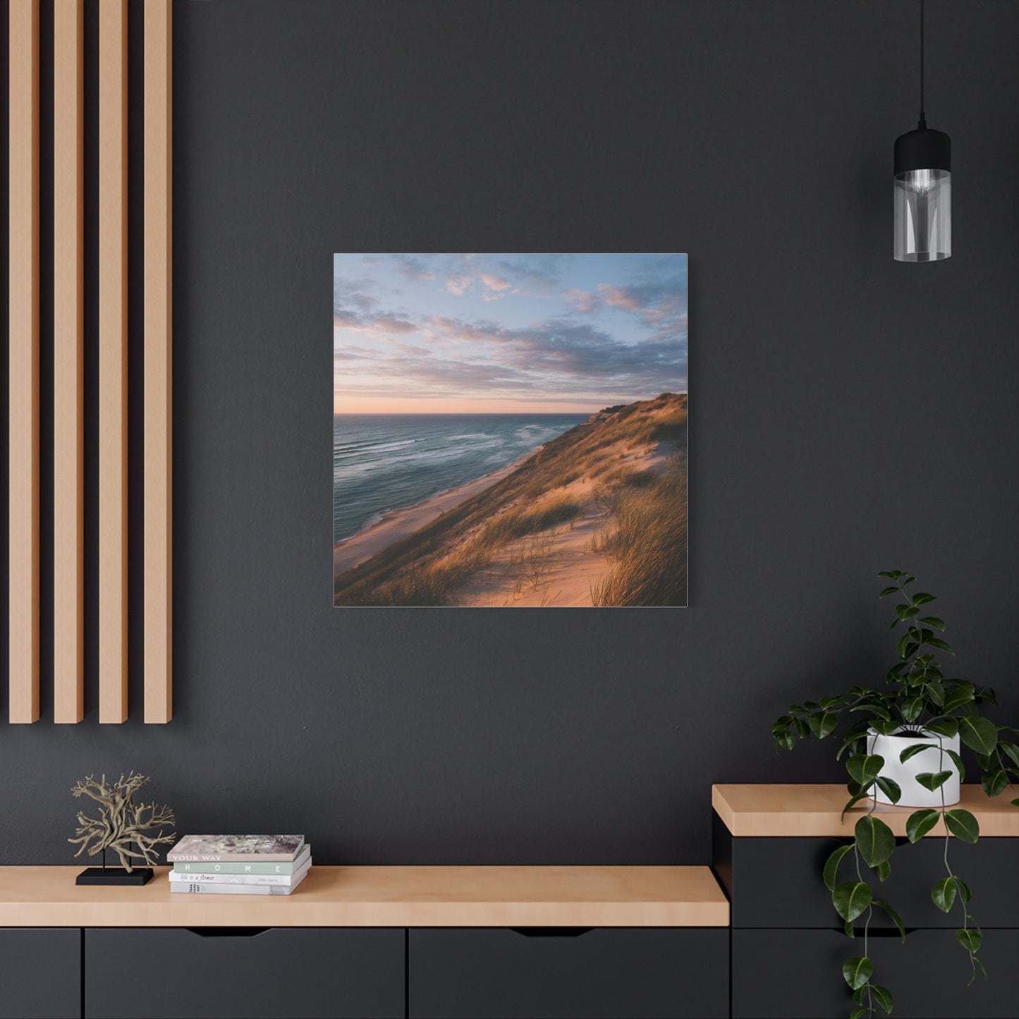 Coastal Serenity Matte Canvas Wall Art