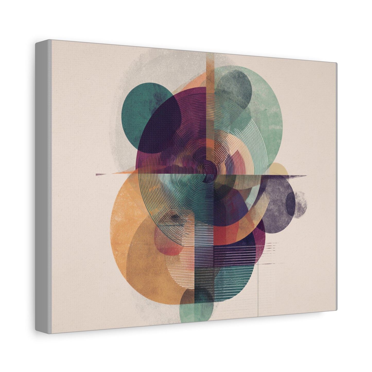 Abstract Geometric Wall Art Canvas