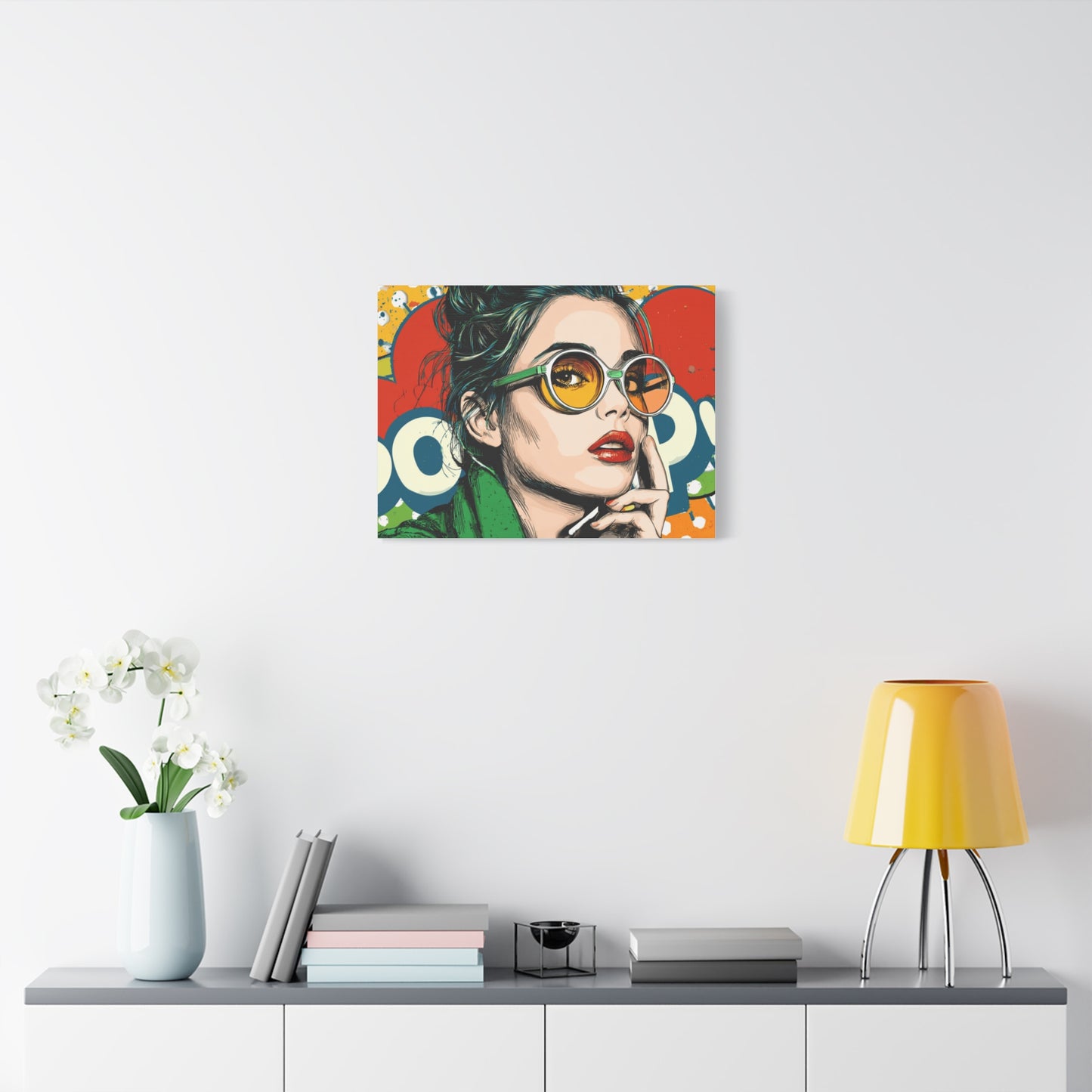 Canvas Print - Pop Art Style, Colorful