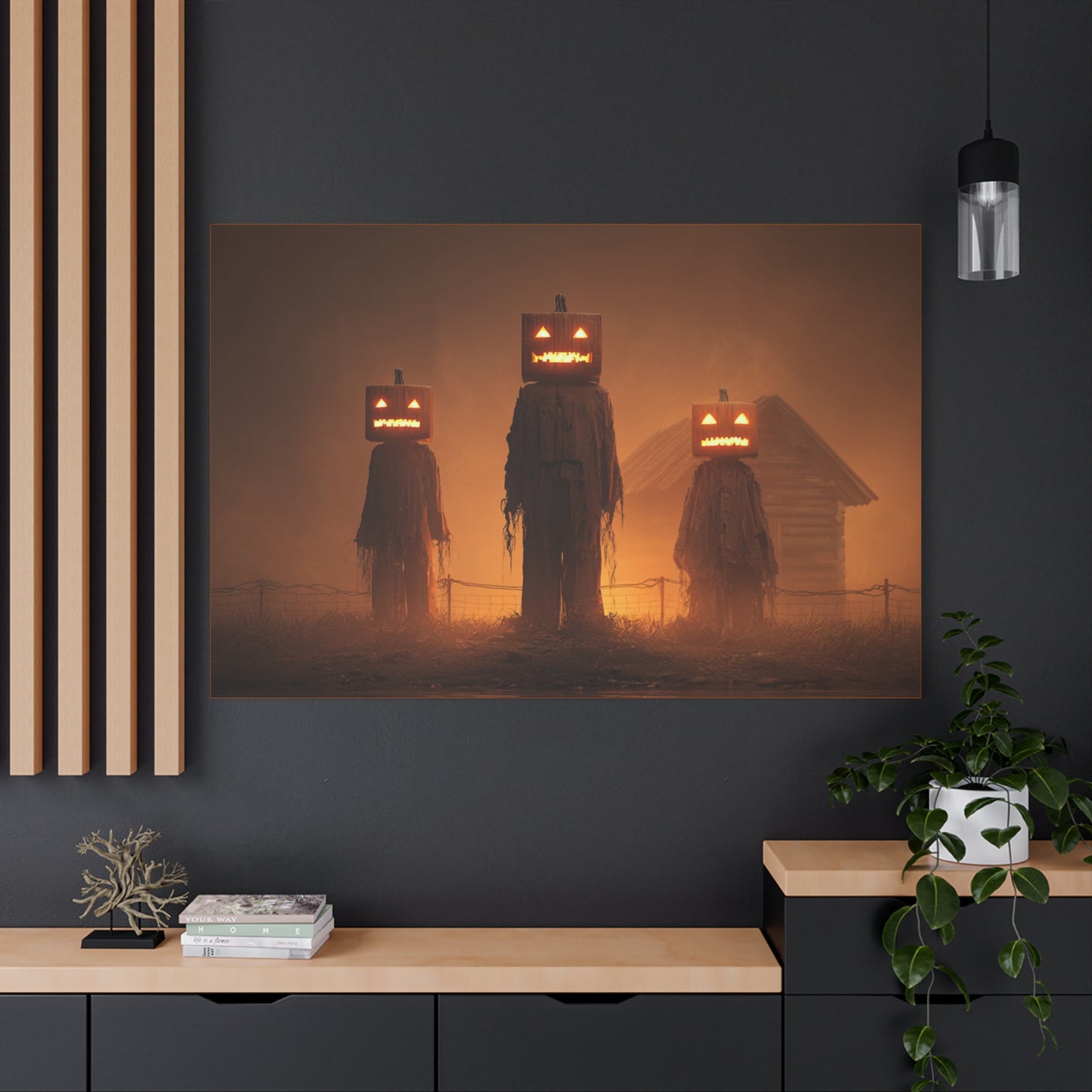Canvas Print - Spooky Halloween Picture