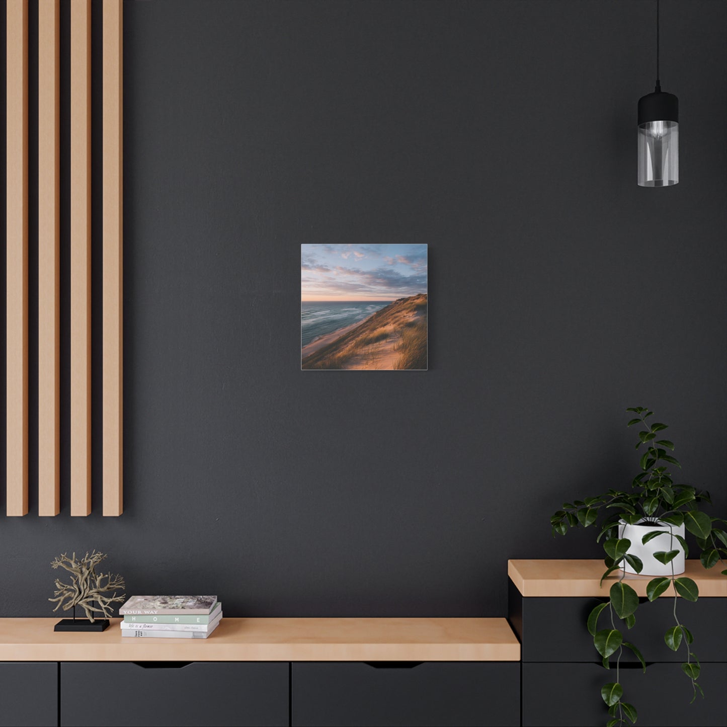 Coastal Serenity Matte Canvas Wall Art