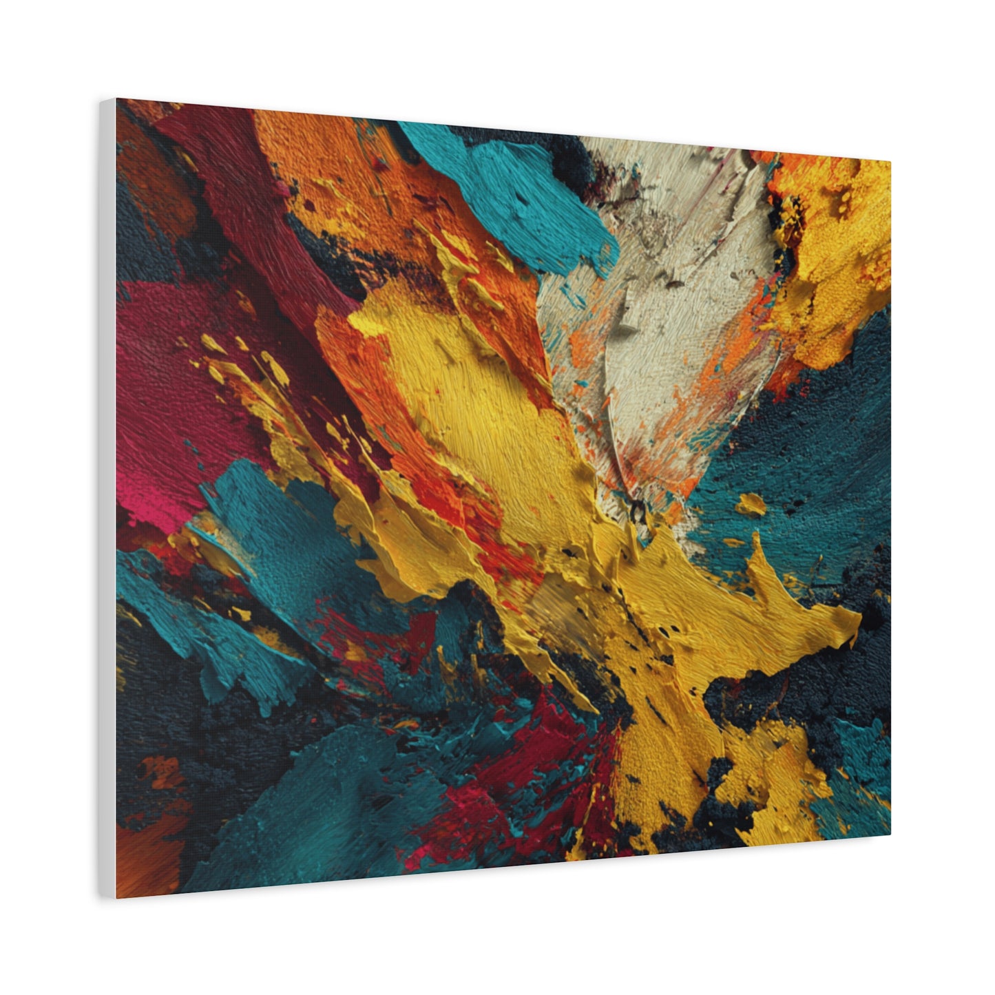 Colorful Abstract Canvas Wall Art