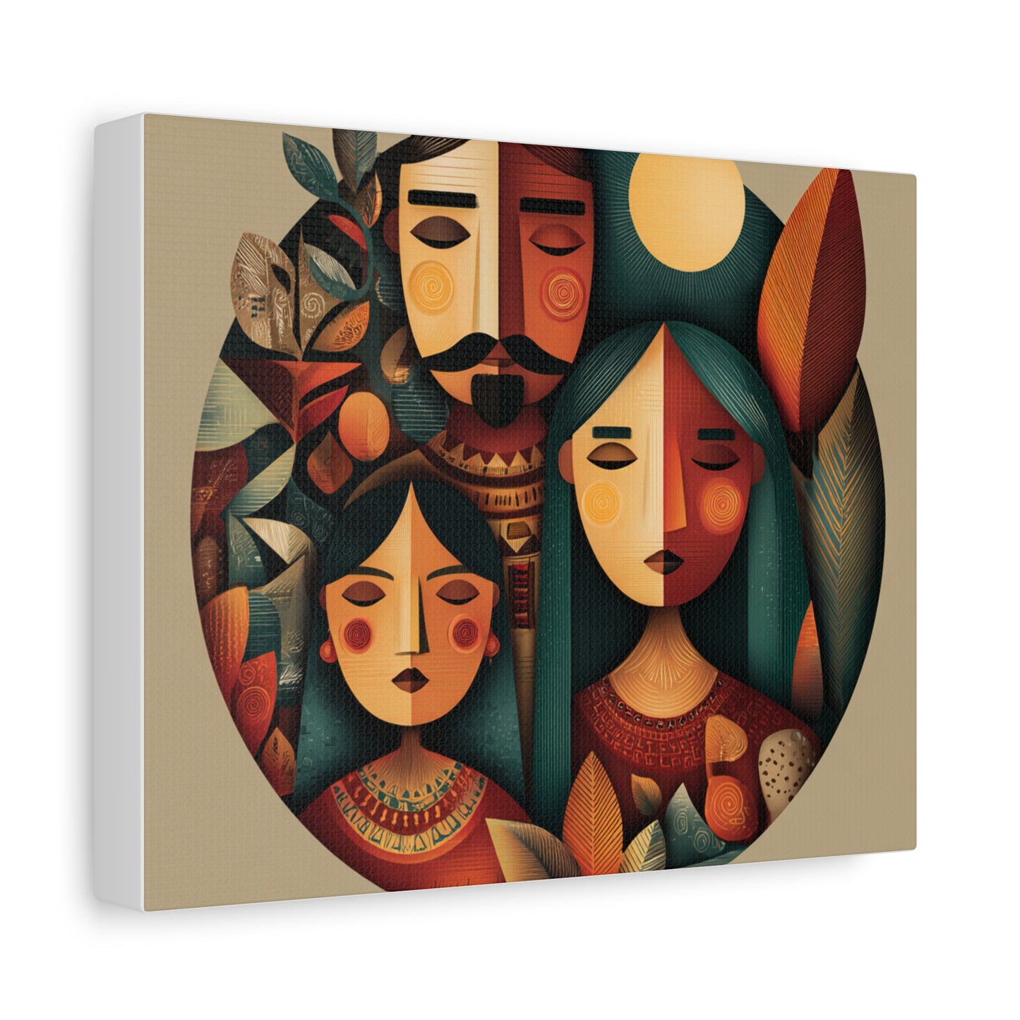 Canvas Print - Hispanic Heritage Inspired Art