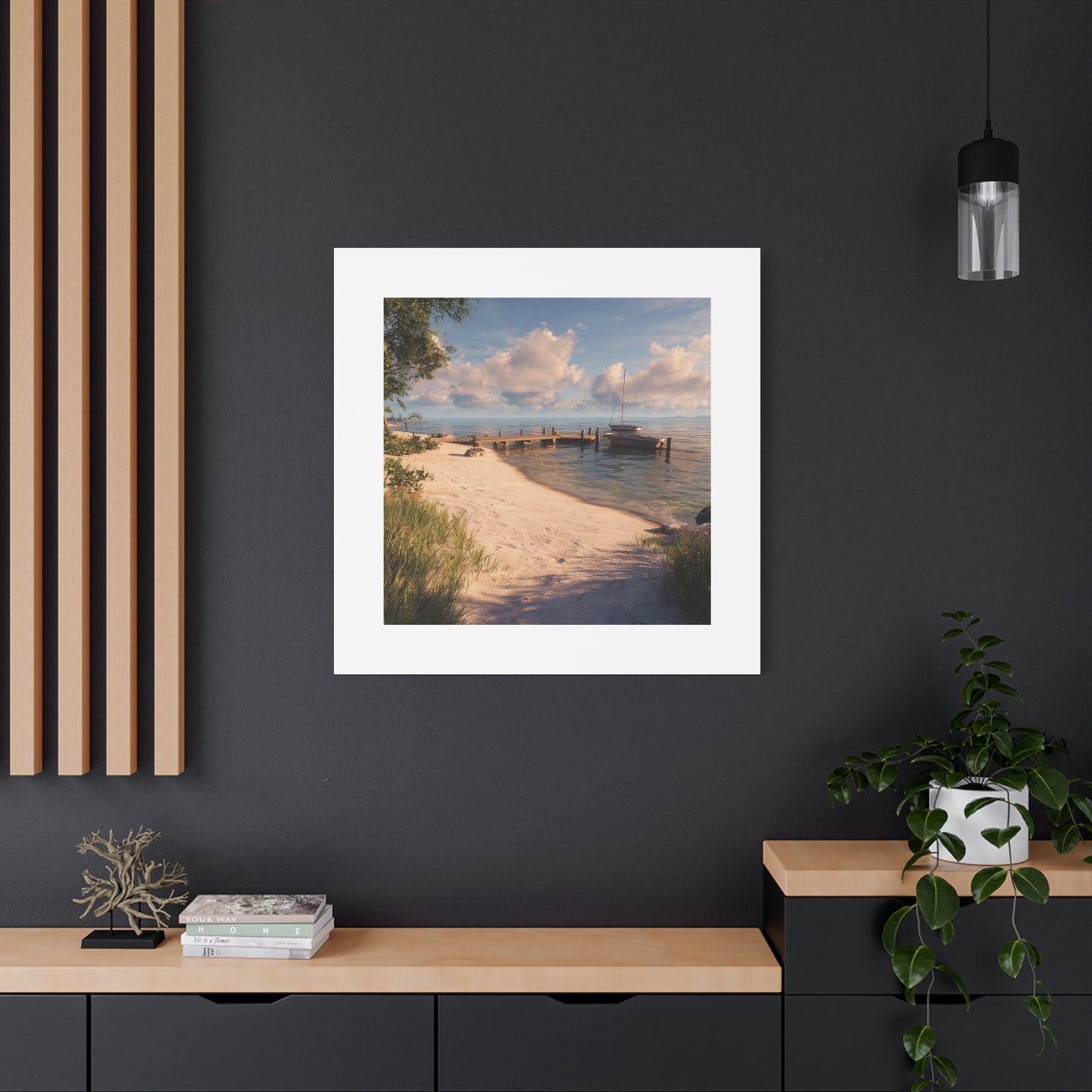 Canvas Print - Beautiful Beach Scene