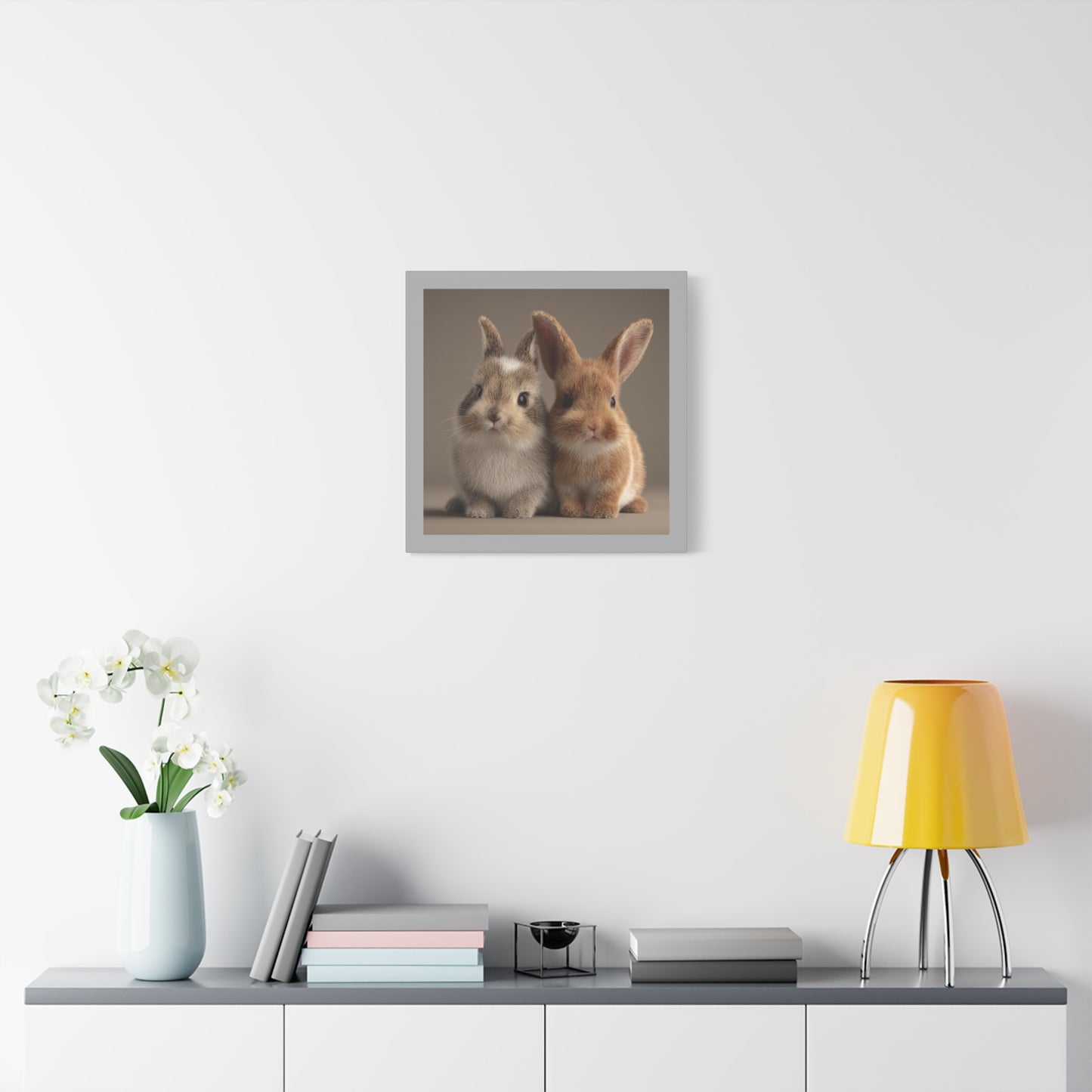 Canvas Print Baby Bunnies