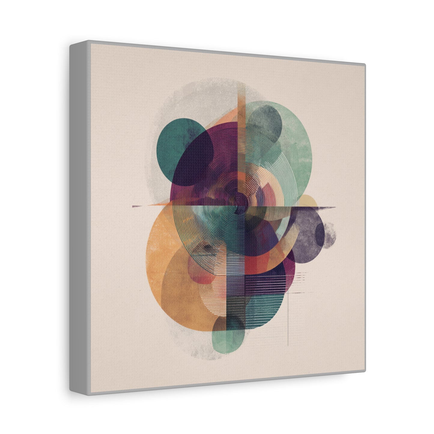 Abstract Geometric Wall Art Canvas