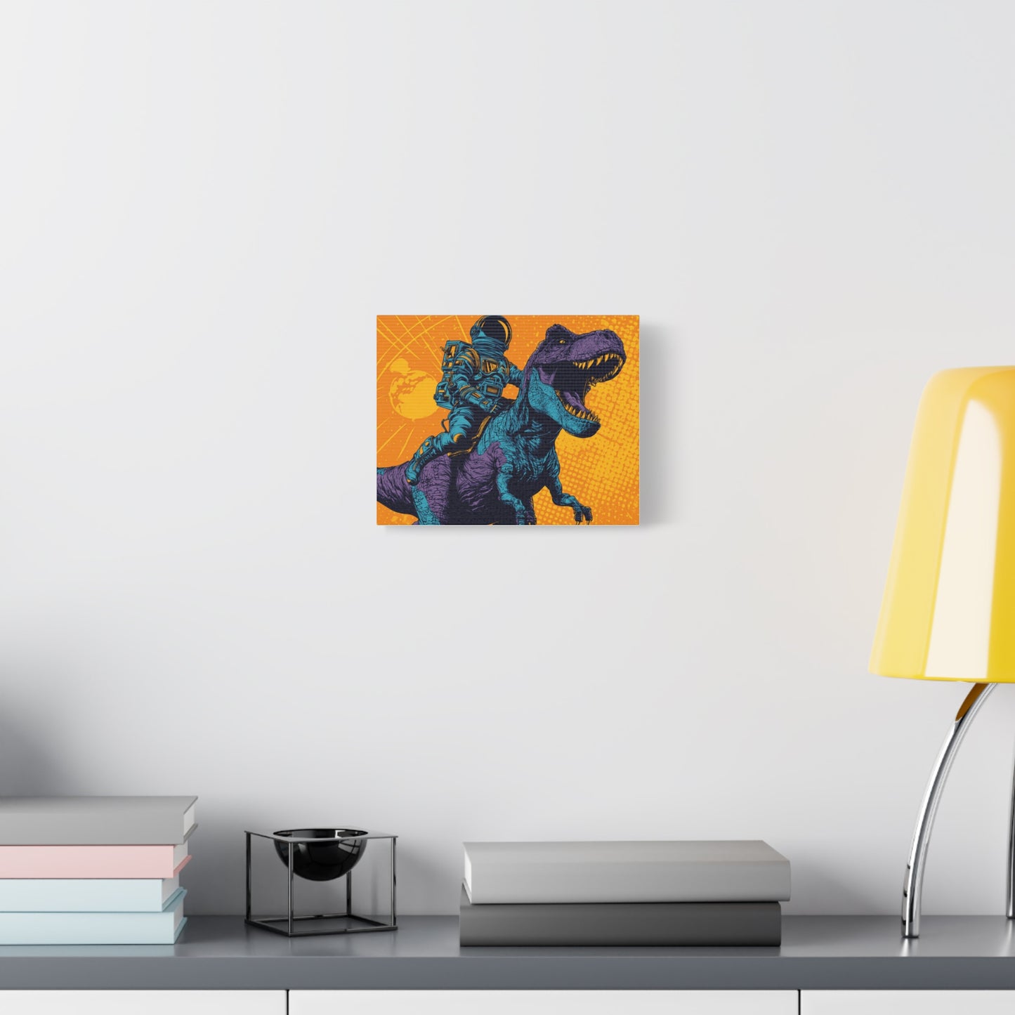 Canvas Print - Pop Art Dinosaur